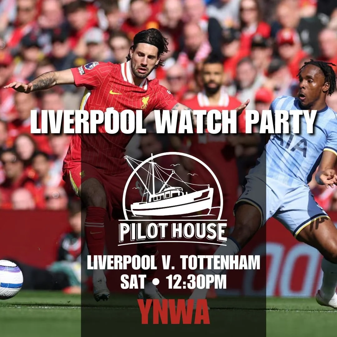 Don&rsquo;t miss Liverpool 🆚 Tottenham this Saturday, Dec 20 at 12:30 🔴
A massive match for The Reds!
Wear your Liverpool jersey, celebrate the season, and cheer the Scouser way 🍻
🥓 Irish Breakfast Saturday &amp; Sunday
🍺 Carlsberg beer specials