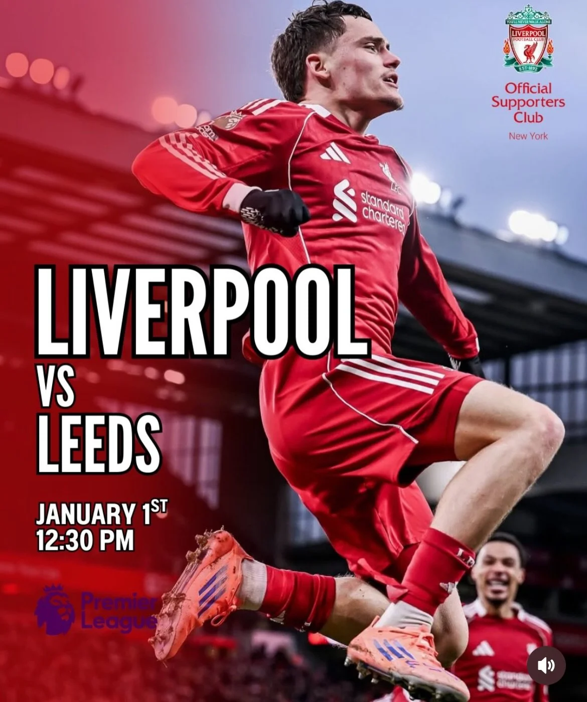 Liverpool hits the pitch at 12:30! 
&bull;
&bull;
Let&rsquo;s see how many REDS FANS we can pack into Pilot House on New Years Day 👊🍻⚽️. #thisisrockaway #pilothouse #liverpoolfc