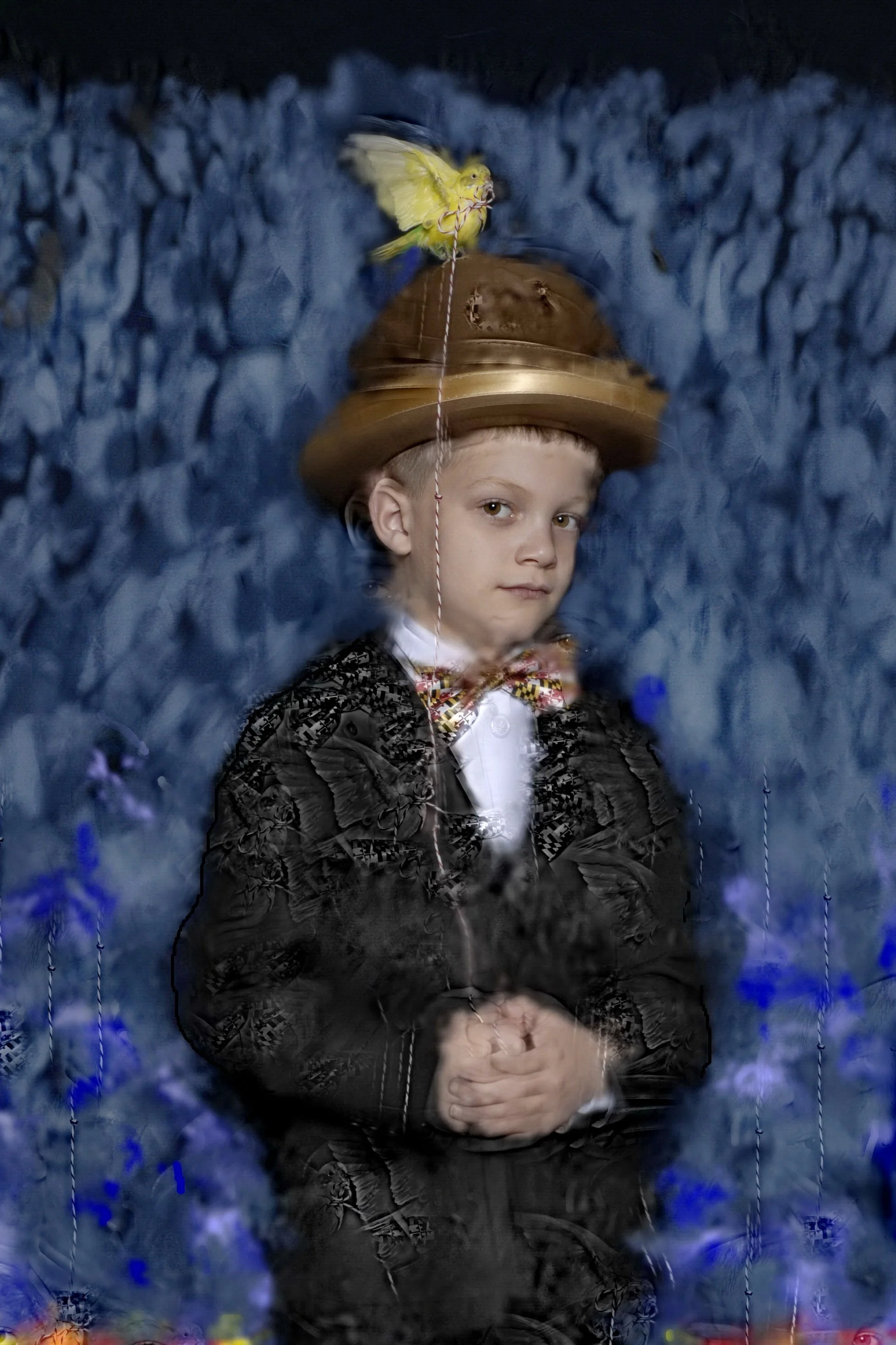 Josh and his budgie20x30.jpg