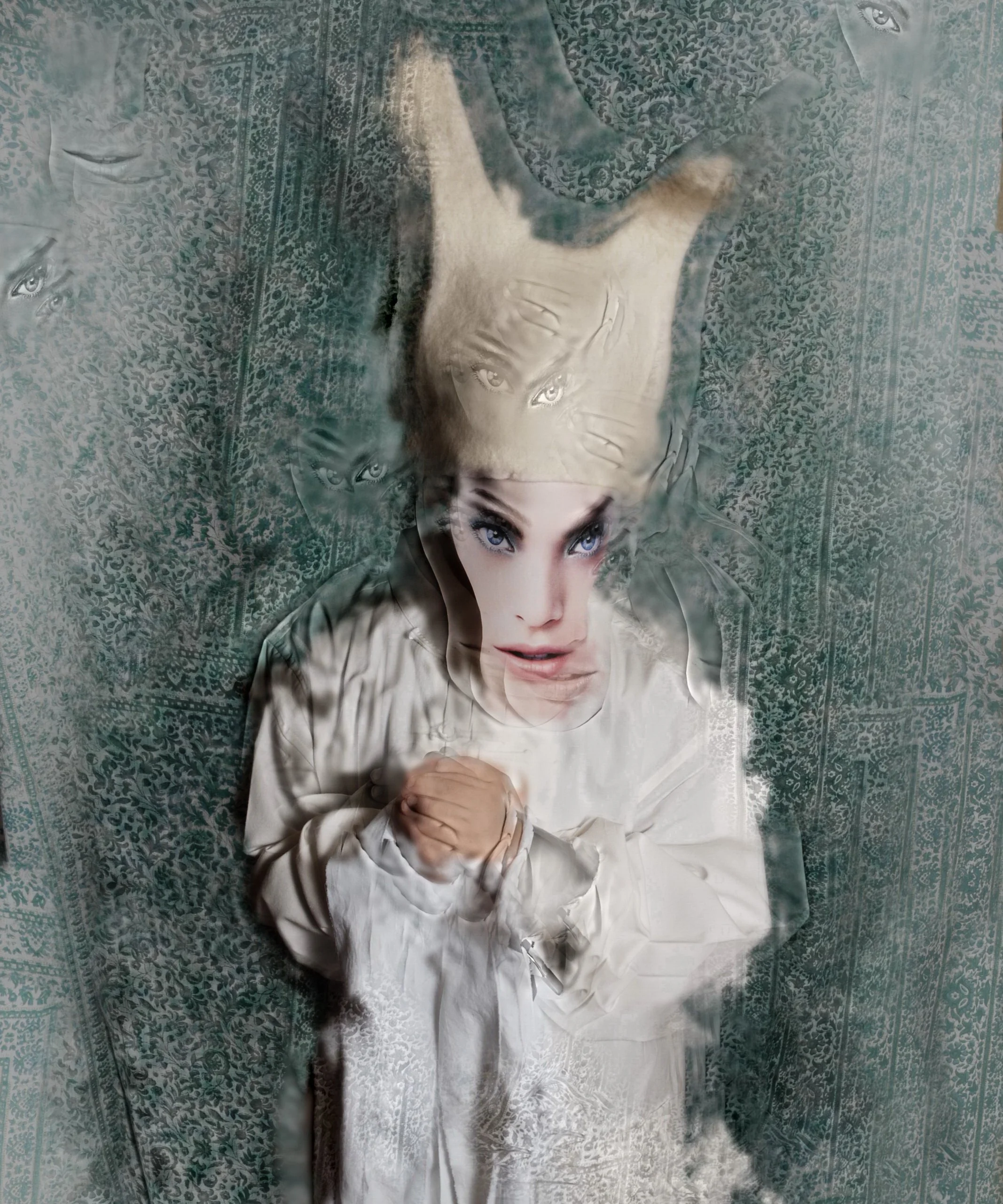 white rabbit20x24.JPG