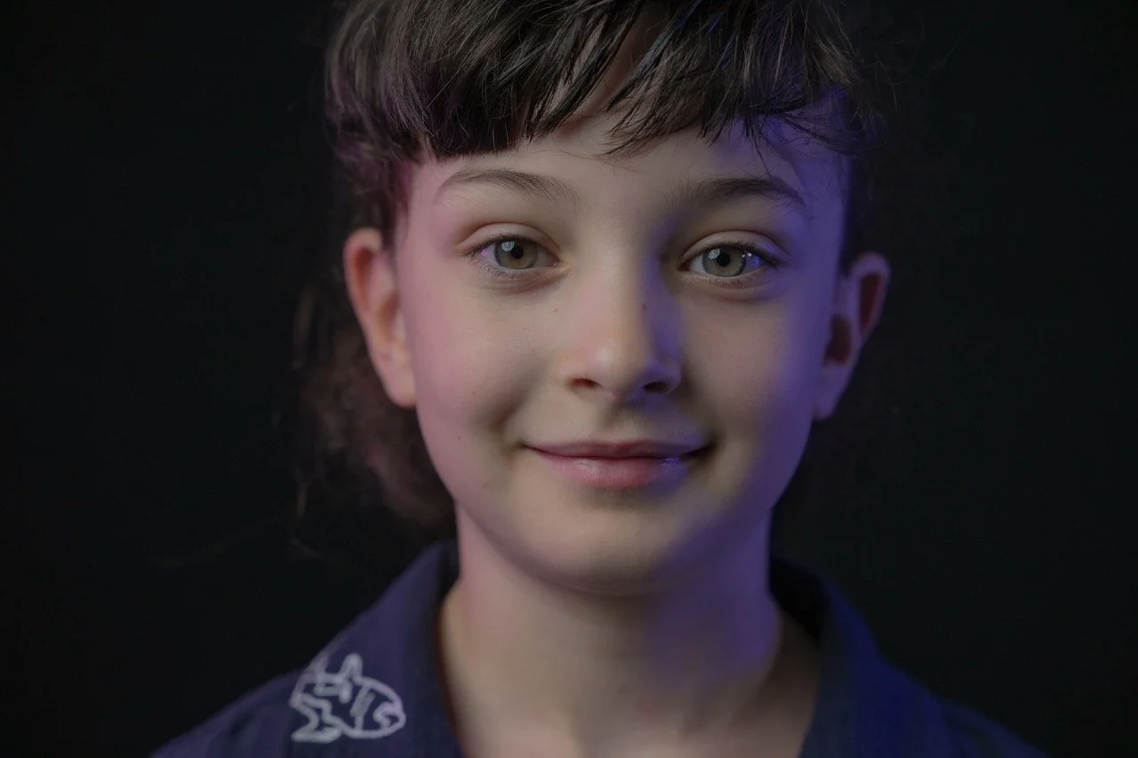 Schoolfoto van meisje uit Rotterdam
