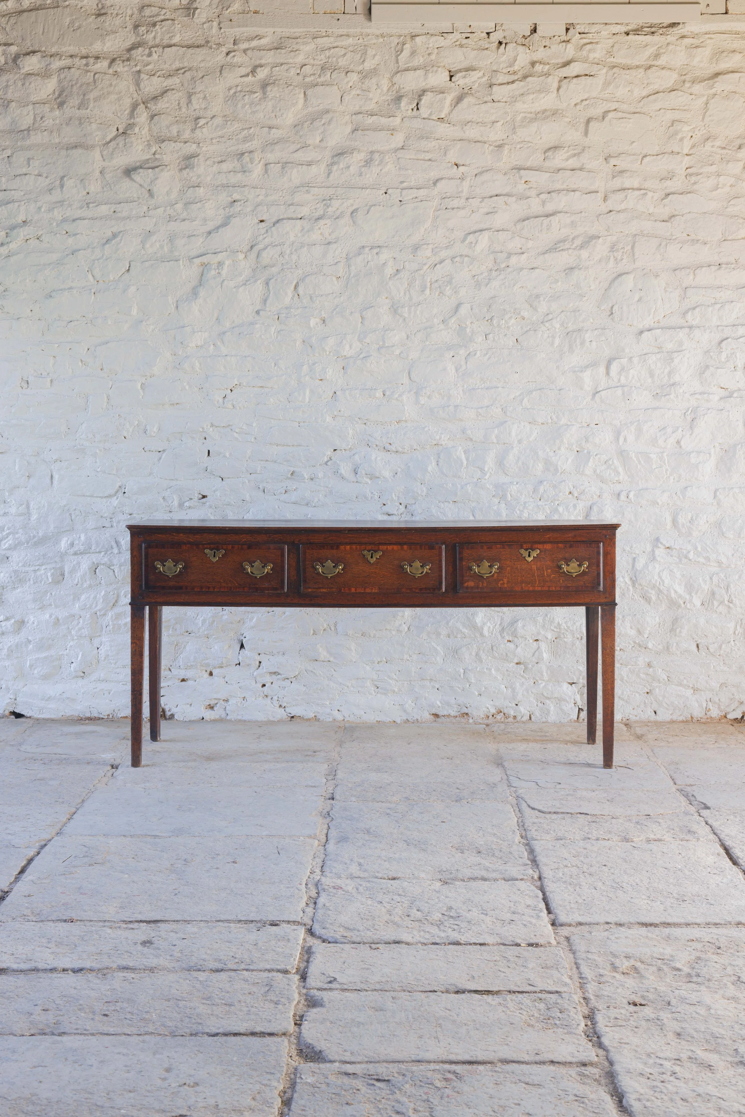 Georgian Oak Dresser Base