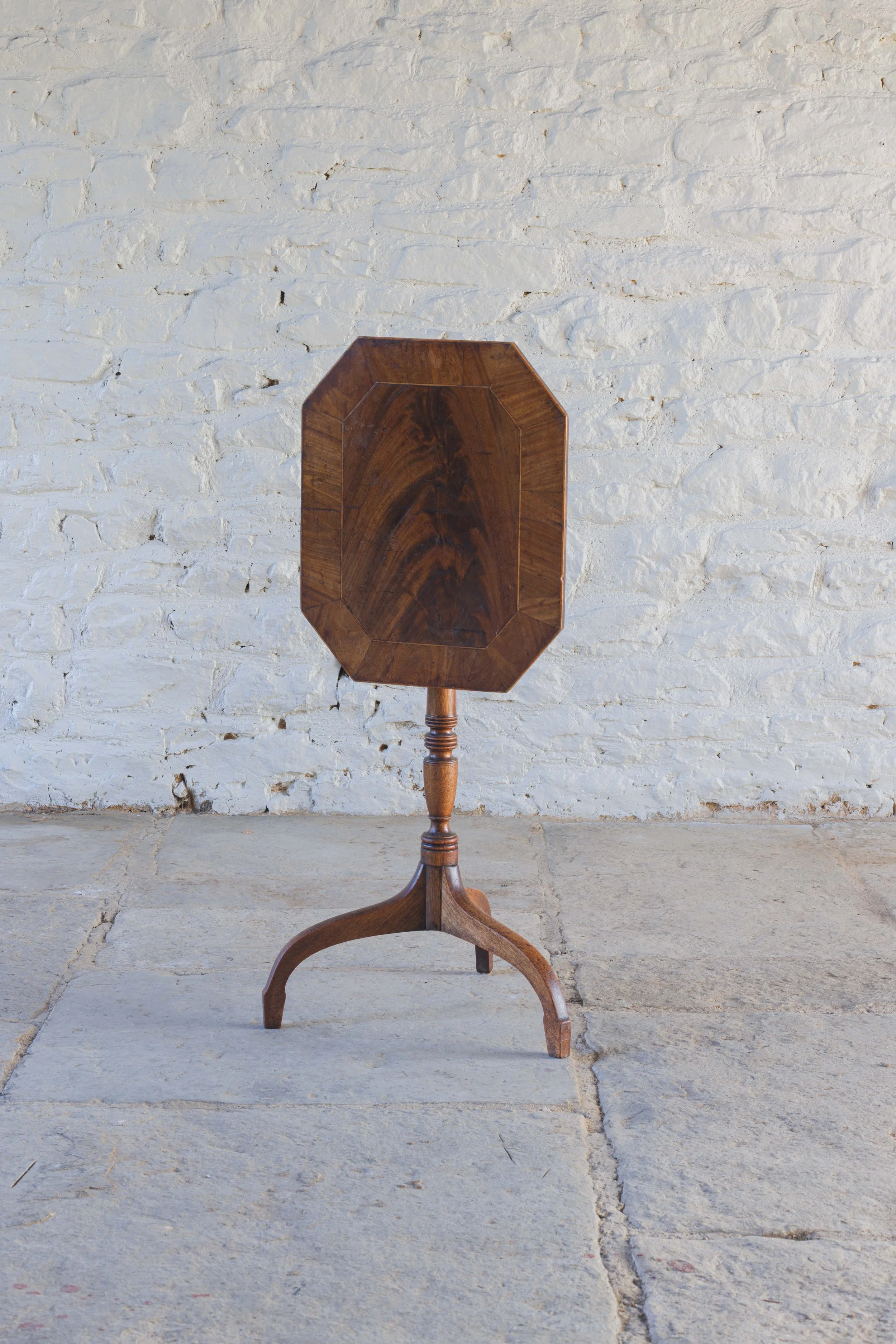 Regency tilt top table