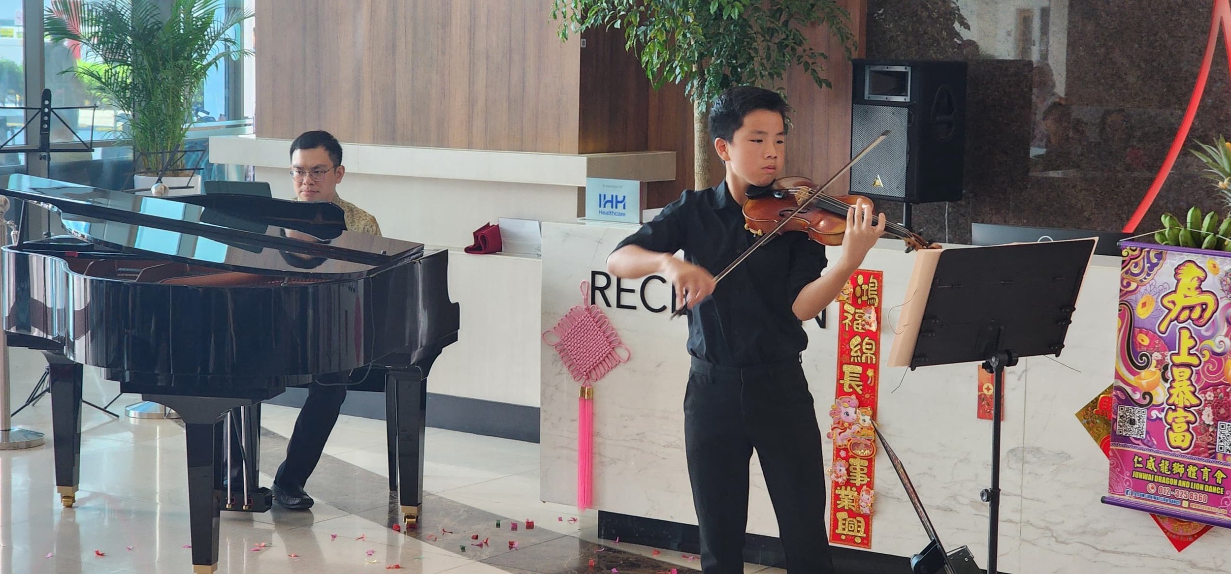 [San Choi, a young violinist featured by Music4Good, represents the next generation of classical musicians nurtured through community performance. Newswire by Music Press Asia]