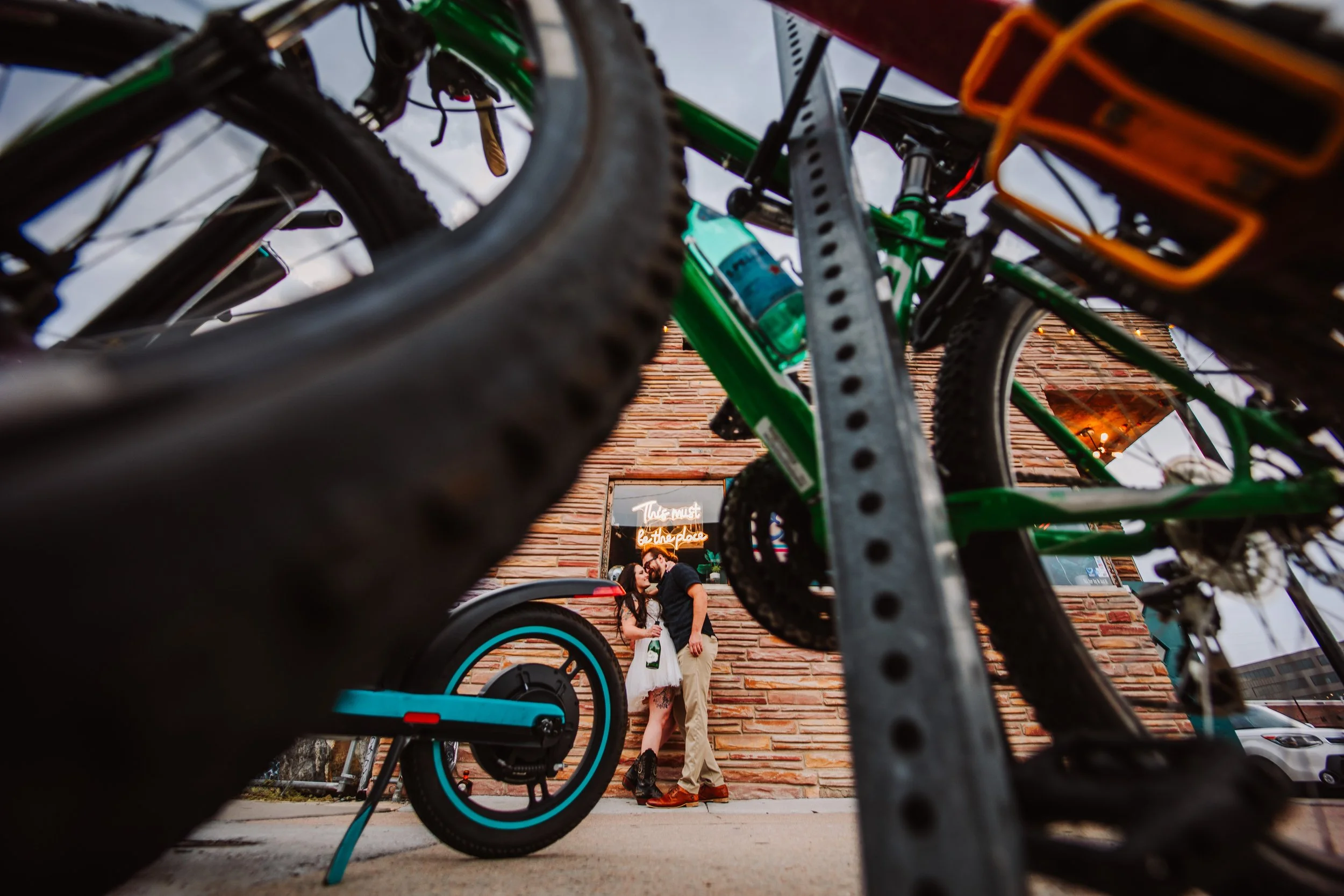 Downtown Denver &amp; Embassy Tavern Engagement Photos