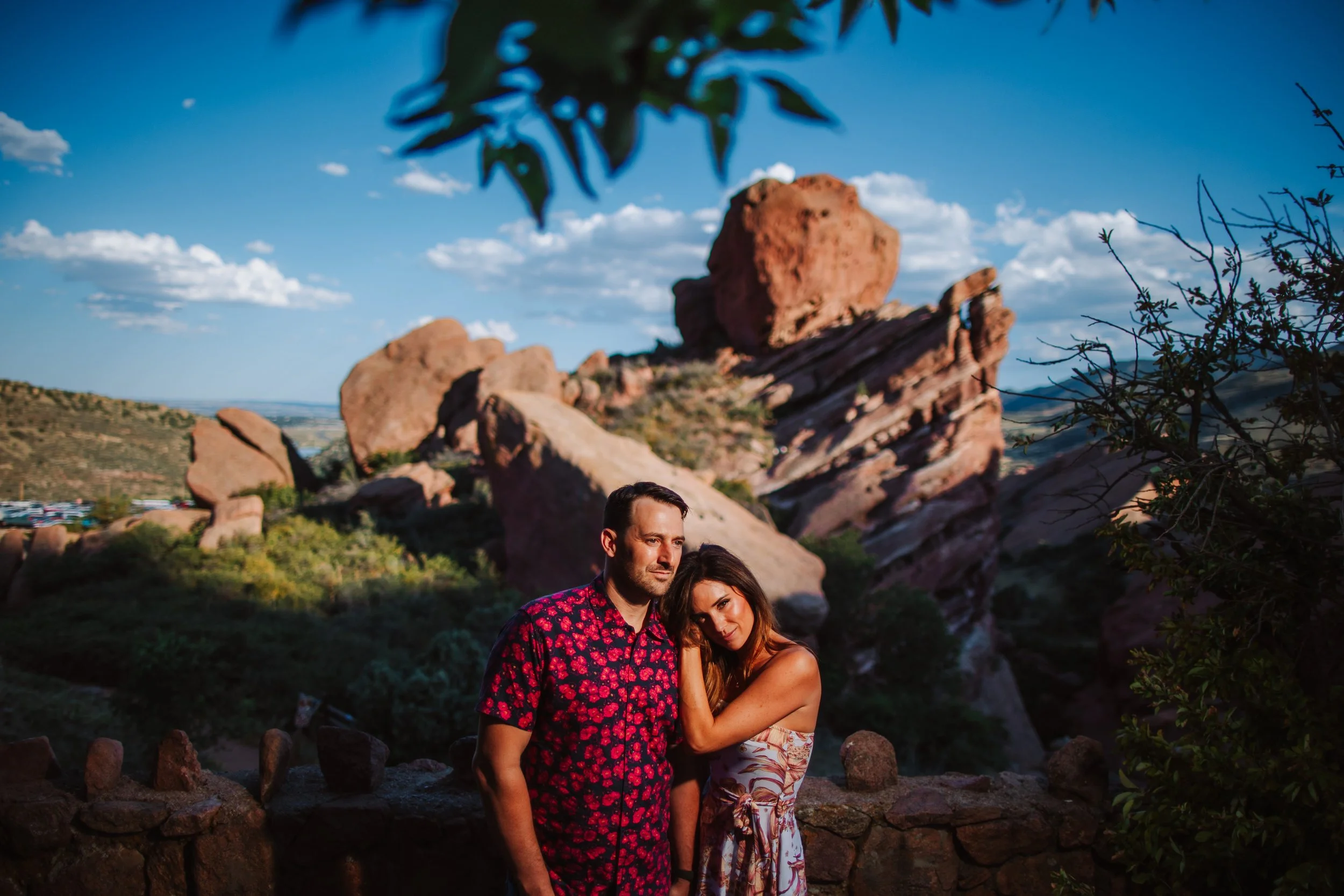 red rocks look good