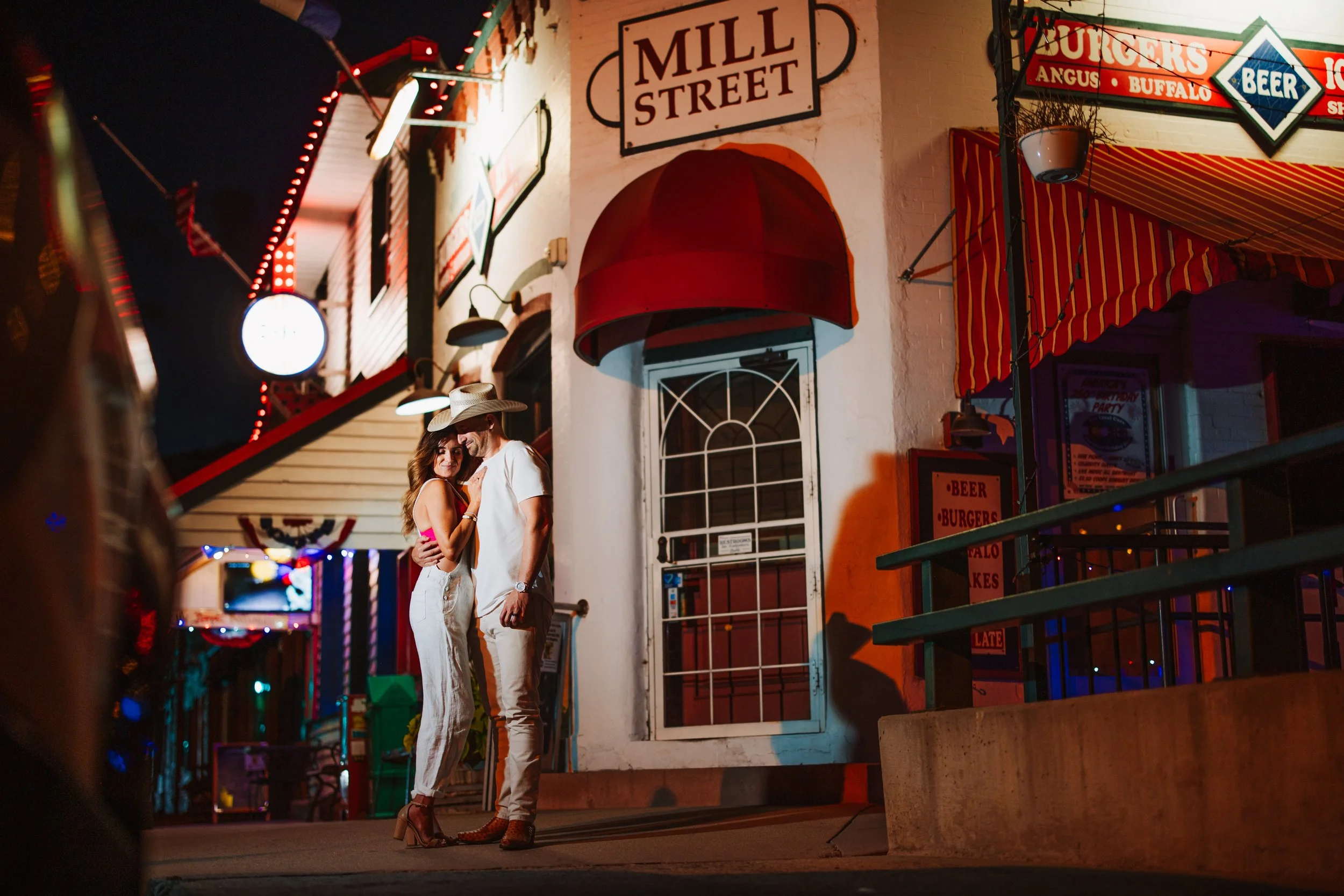 take a walk downtown 