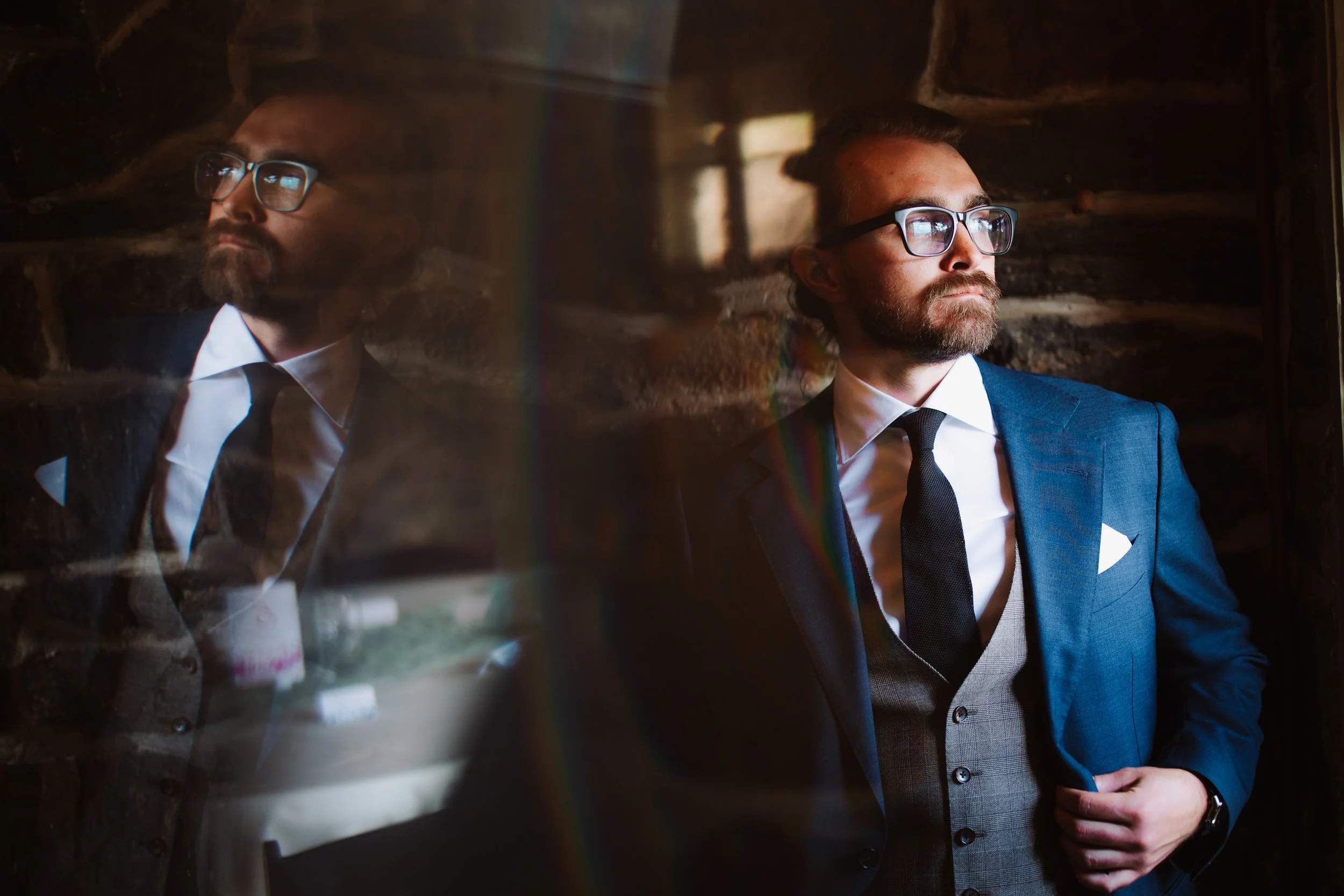 portrait of the groom 
