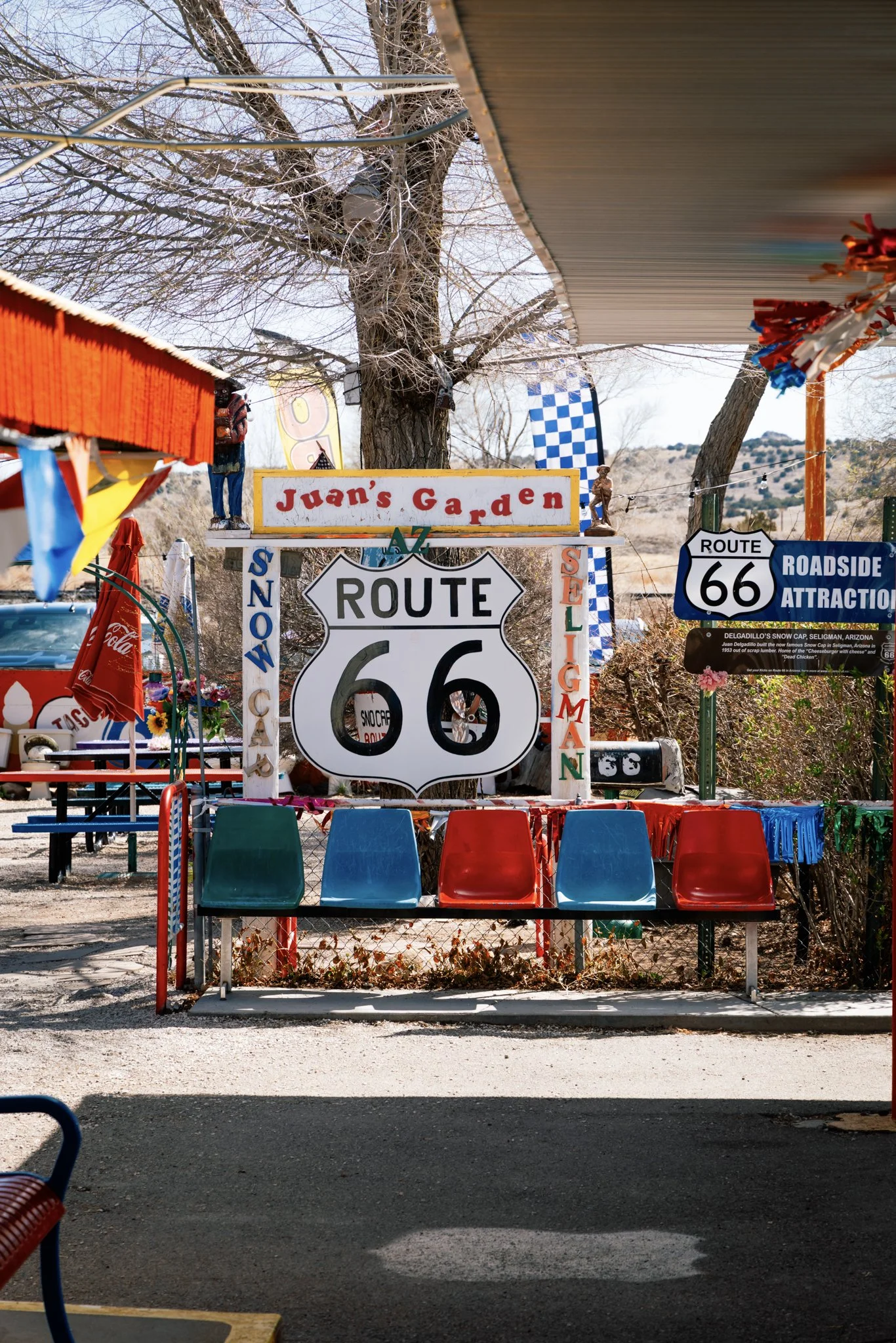 Juan’s Garden at Delgadillo’s Route 66 Stop