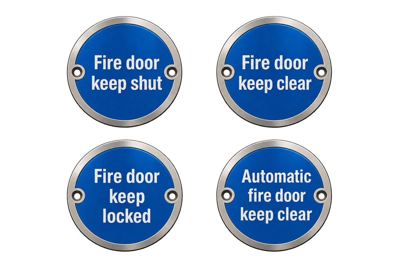 Four Blue Fire Door Signs.png