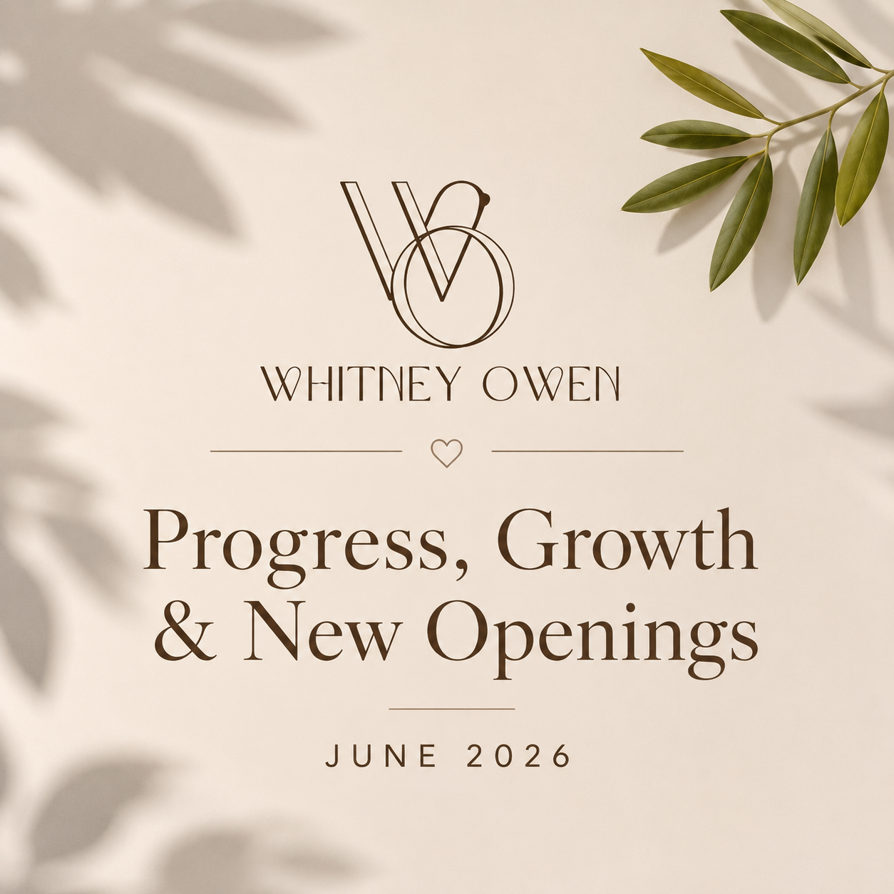 Progress, Growth &amp; New Openings
