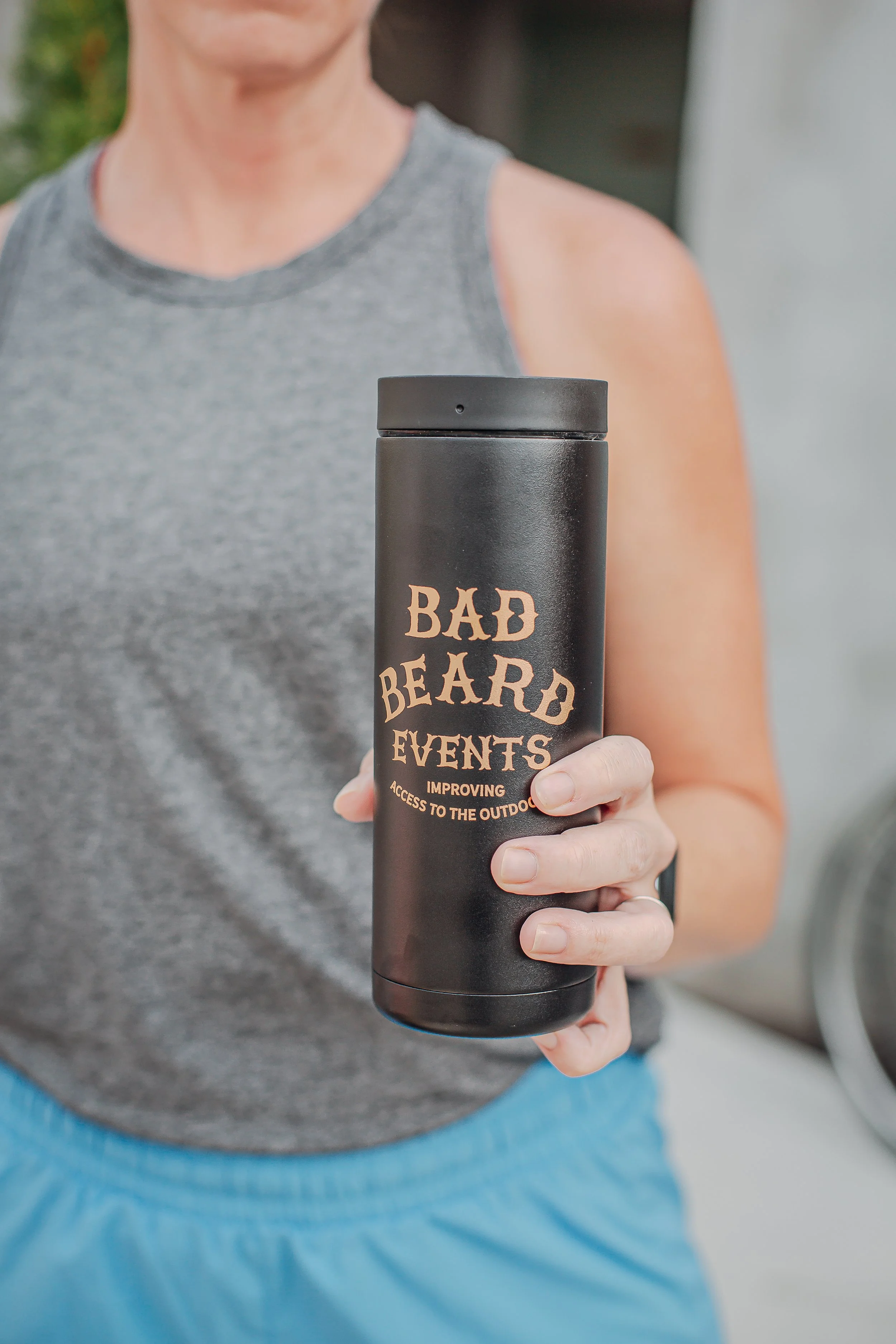 Bad Beard Events Tumbler - Black