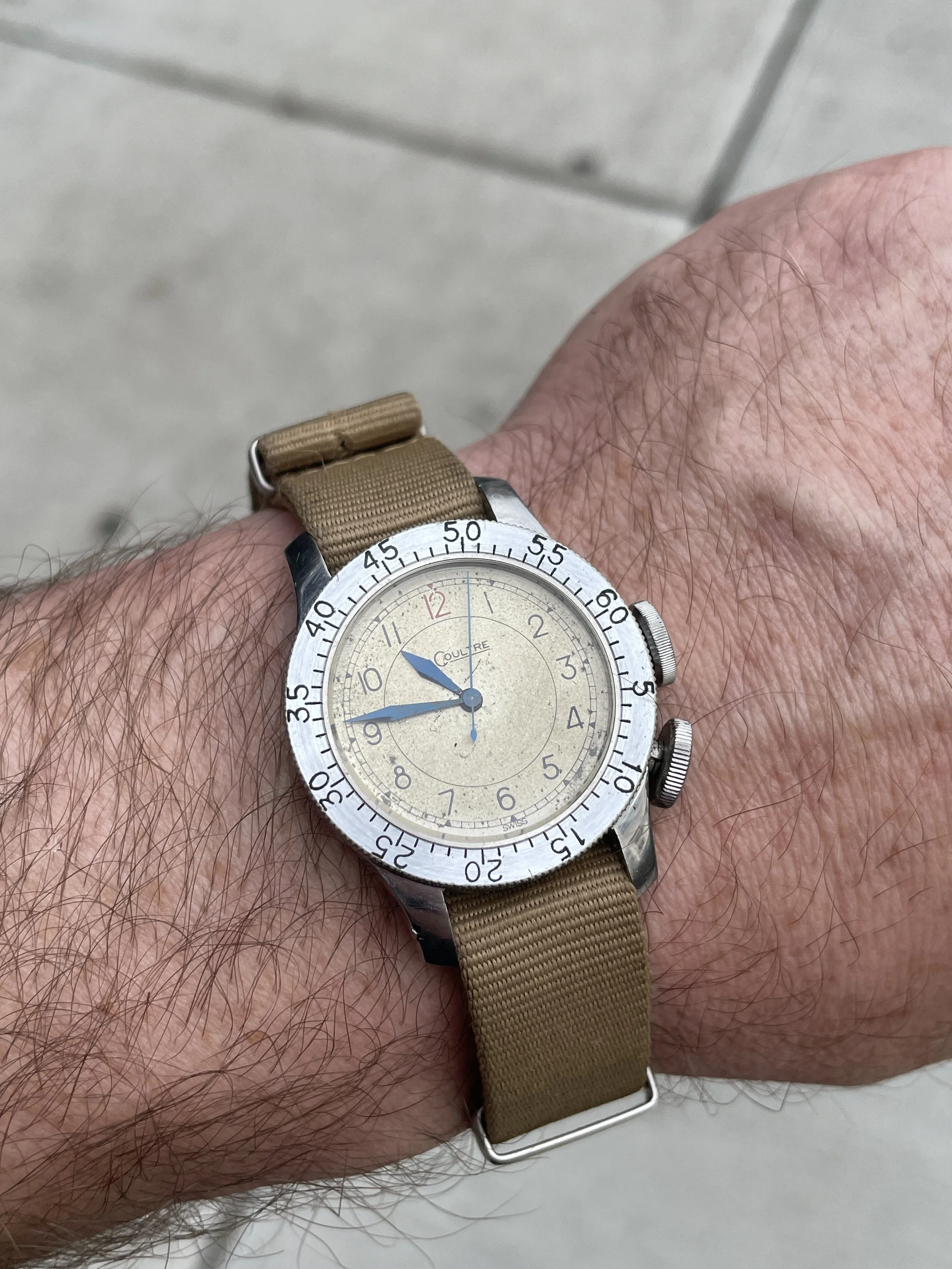 LeCoultre Mark VII A Weems Navigator Watch