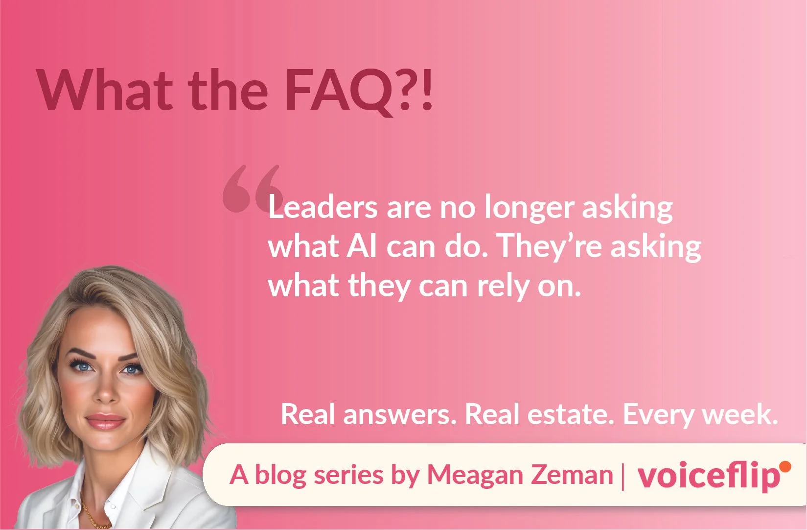 What the FAQ Is Actually Happening in AI Right Now?