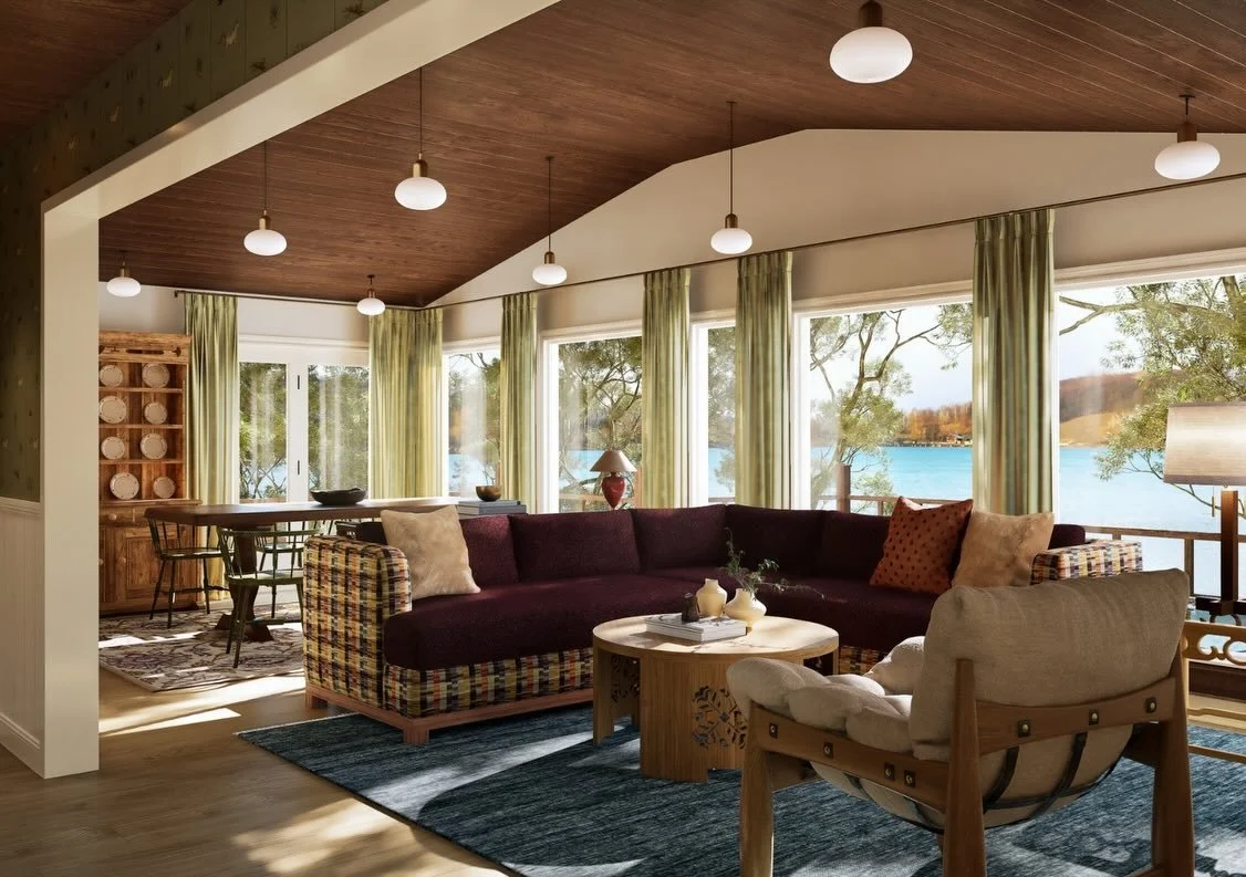 Two directions for my Chicago clients&rsquo;  lakehouse... and I want both of them!

This project started with a feeling more than a mood board. This house needs to take a beating from toy trucks and lake water and messy pancake breakfasts. It needs 