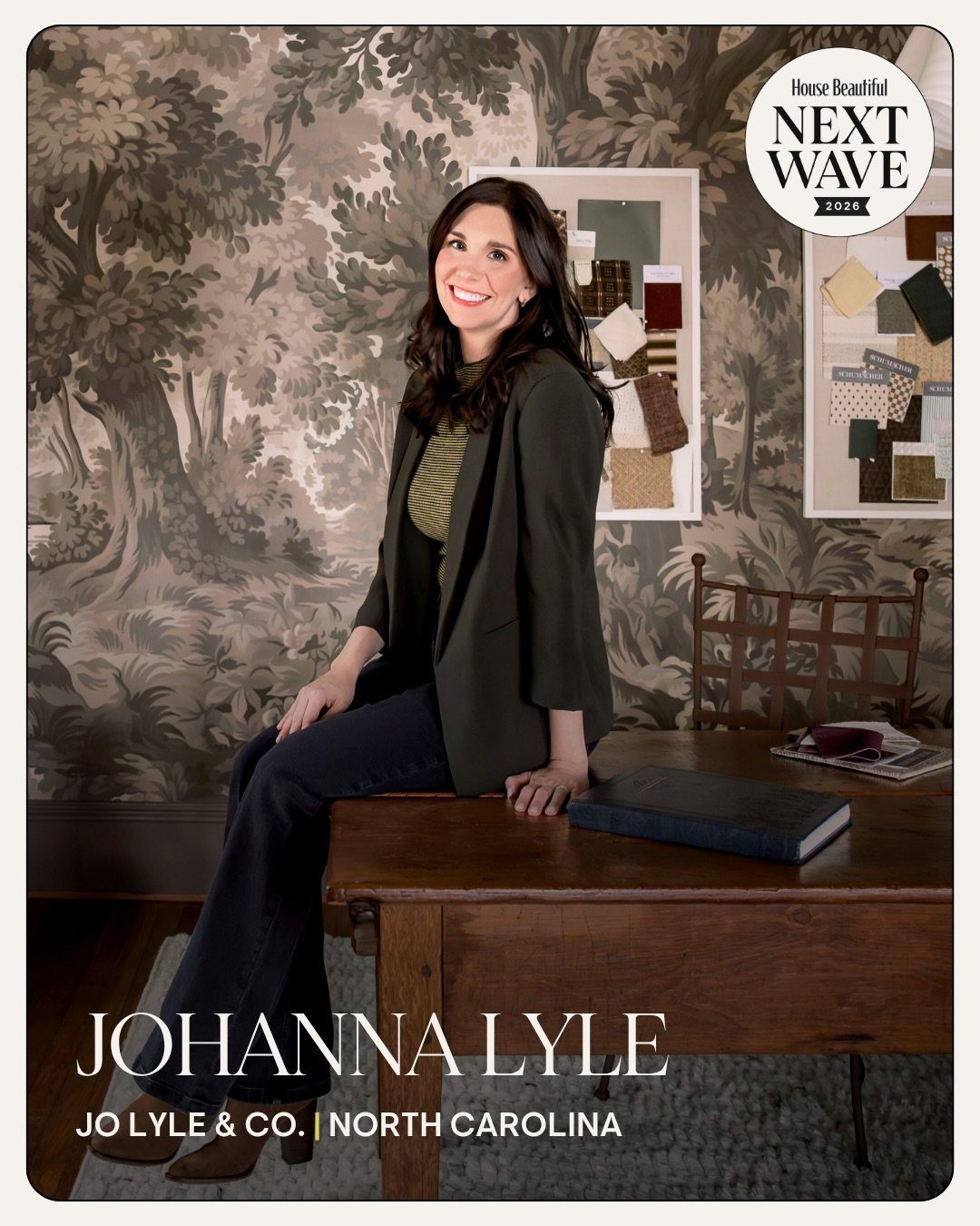 What to say! I am so shocked and honored to be included in the House Beautiful Next Wave Class of 2026. 

If you haven&rsquo;t heard of it, every year @housebeautiful names a class of designers that they believe to represent the future of the industr