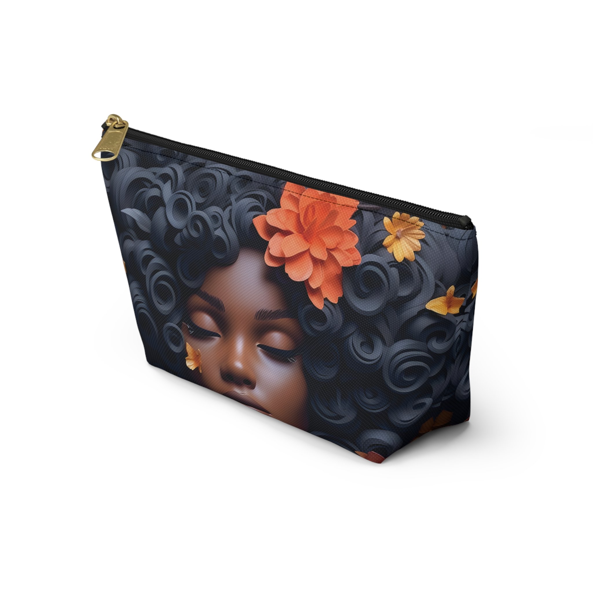 cute floral makeup bags for women