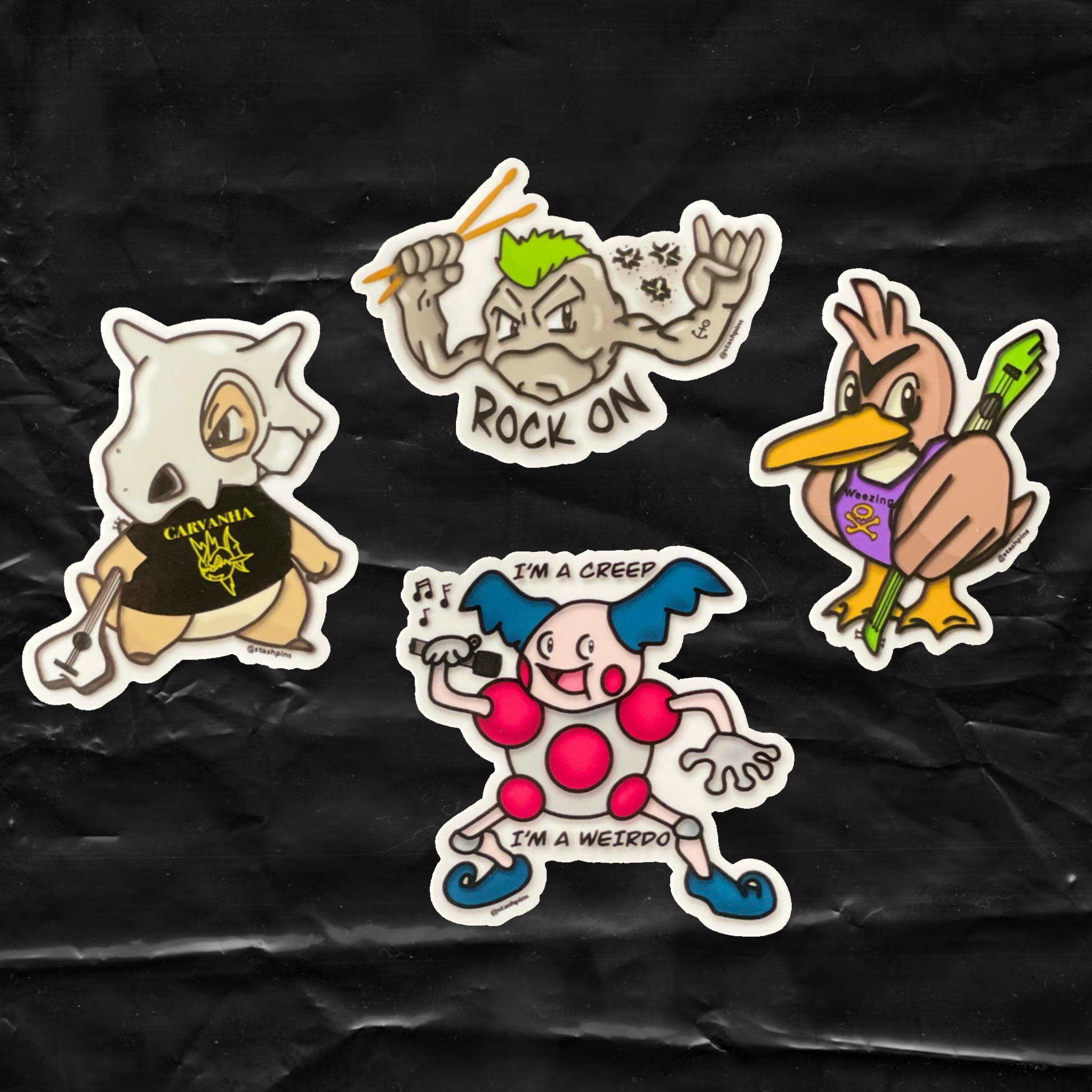 Stickers // PokeRock!
