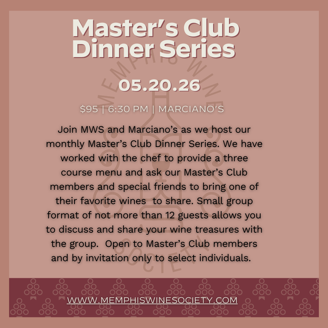 Master's Club Wine Dinner #5