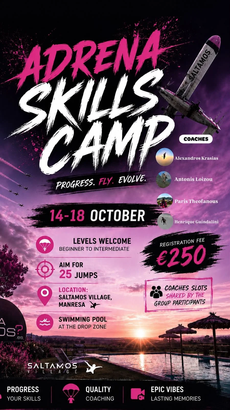 ADRENA SKILLS CAMP
