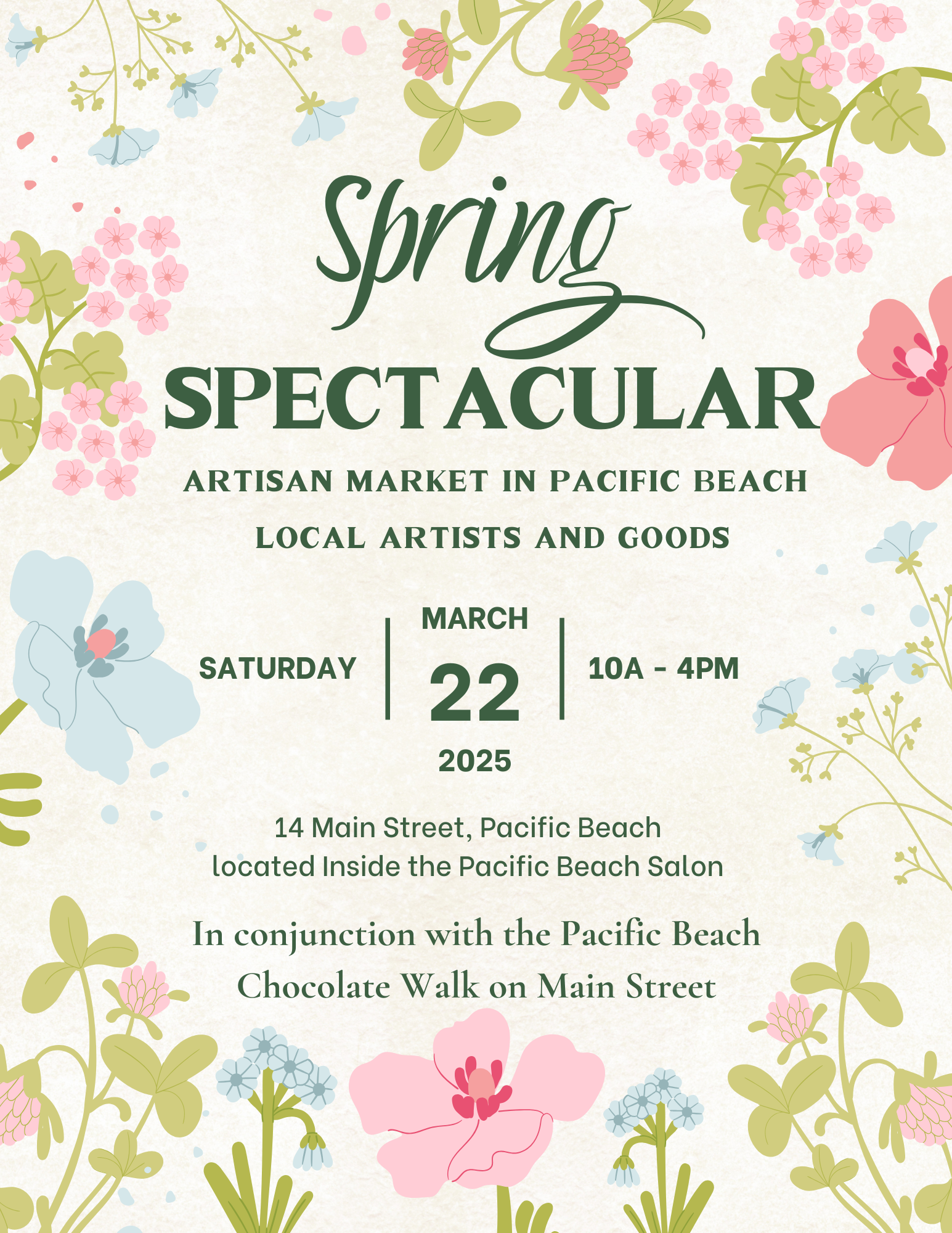 Spring Spectacular Artisan Market (2025) — Pacific Beach