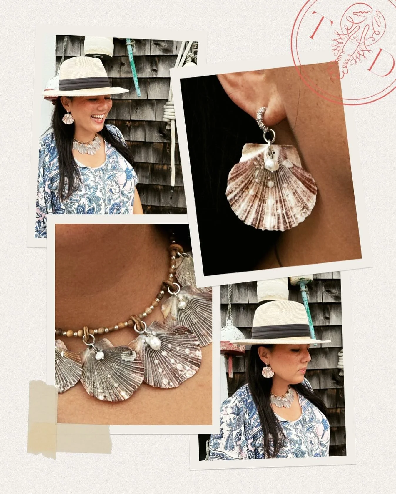 Labor Day look complete ✔️
Dress: @bellcollection 
Hat: @sunhats.eu 
Jewels: us of course
T🦞D