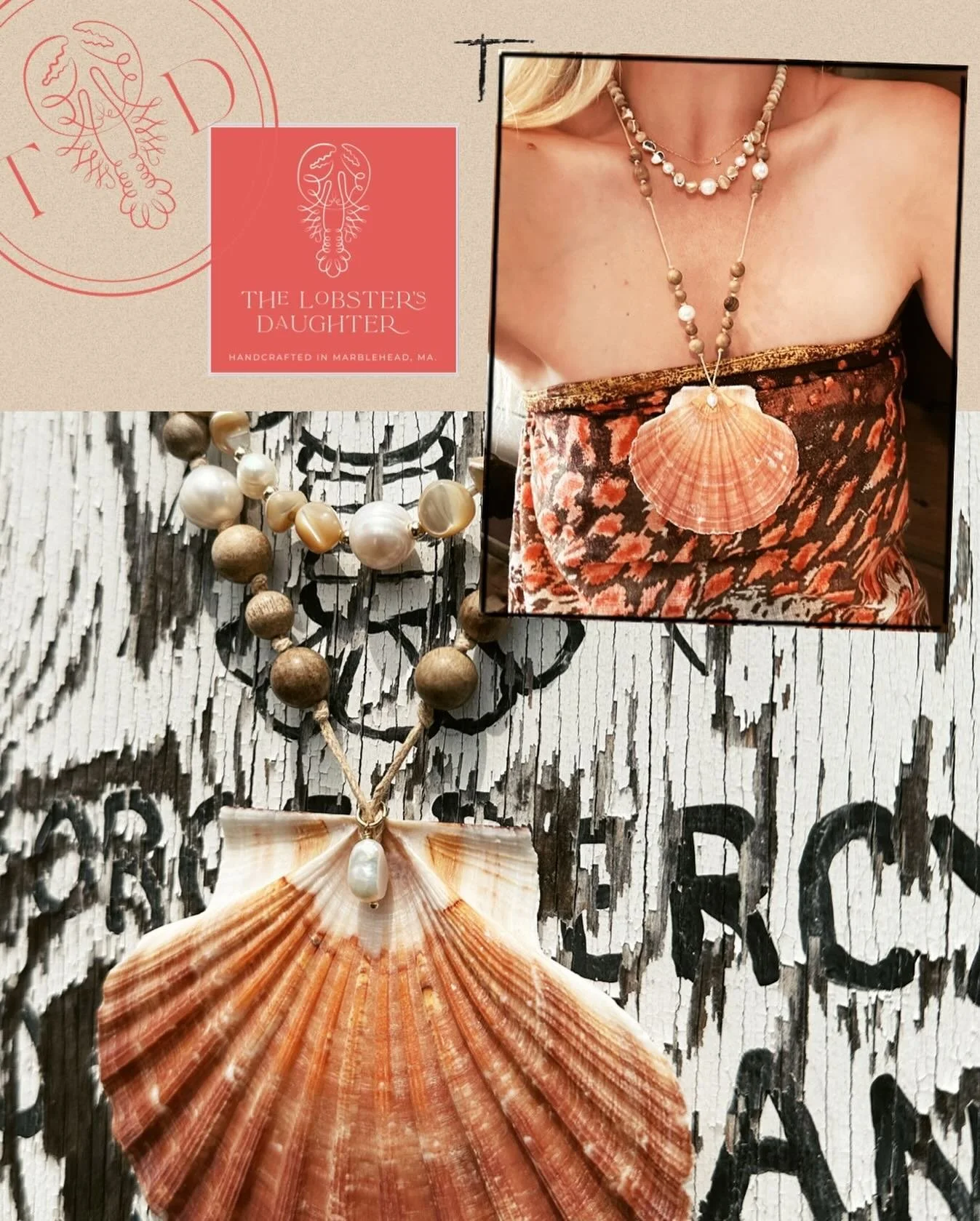 Some people say to not wear white after Labor Day. But there is no rule for wearing shells after Labor Day. Go big 🐚 
T🦞D