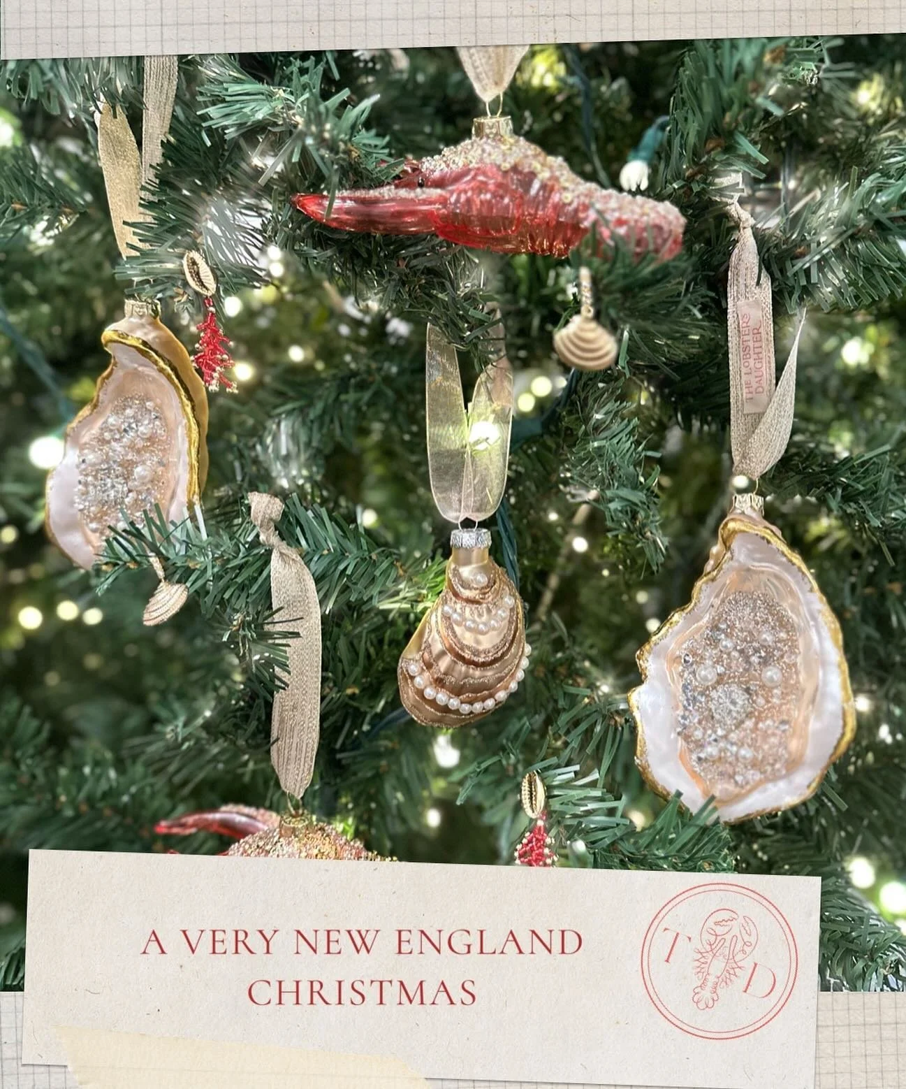 Happy December First ⭐️ 
Preparing ourselves for the most magical time of year.
The finishing touches are being made to our holiday jewelry collection - tailored for you AND your tree 🌲 
Stay tuned for our popup dates and locations coming soon. 
T🦞