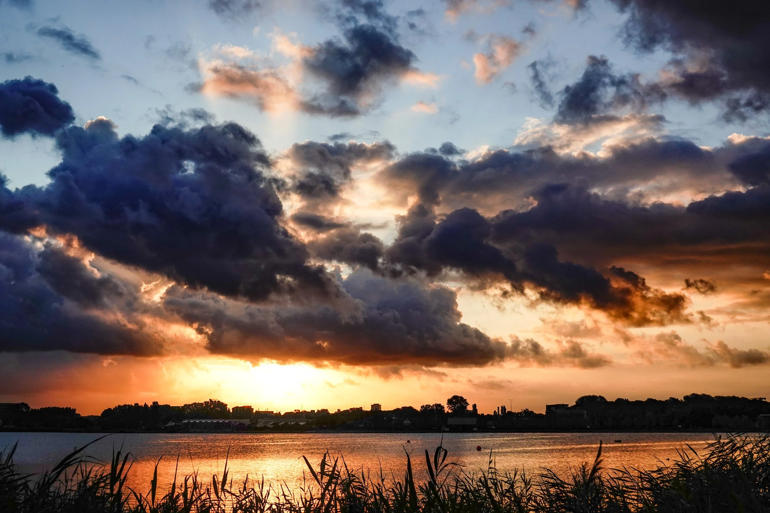 Sunrise Cloud Photography Sky Blue Gold Netherlands
