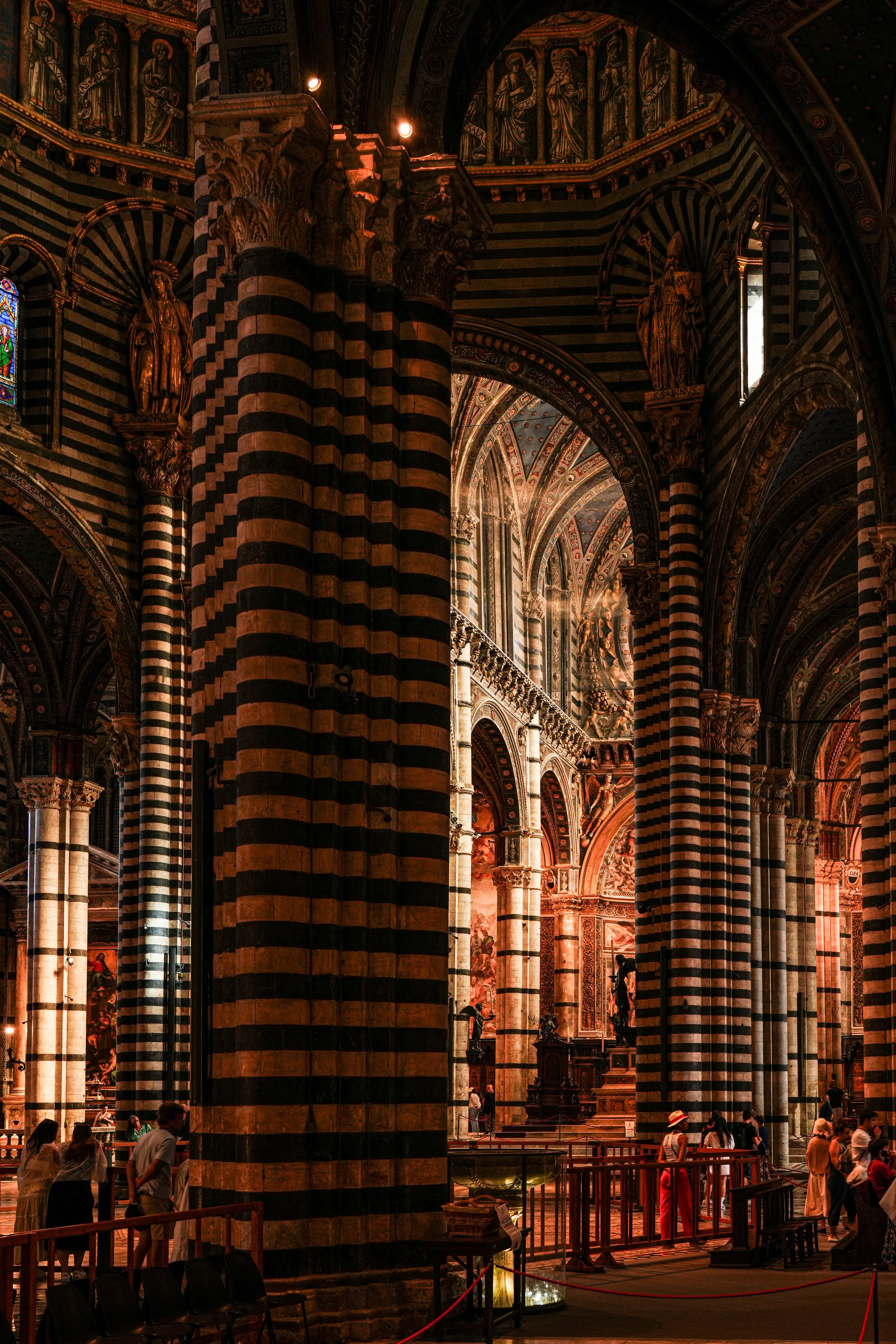 Church Interior Duomo Siena Italy
