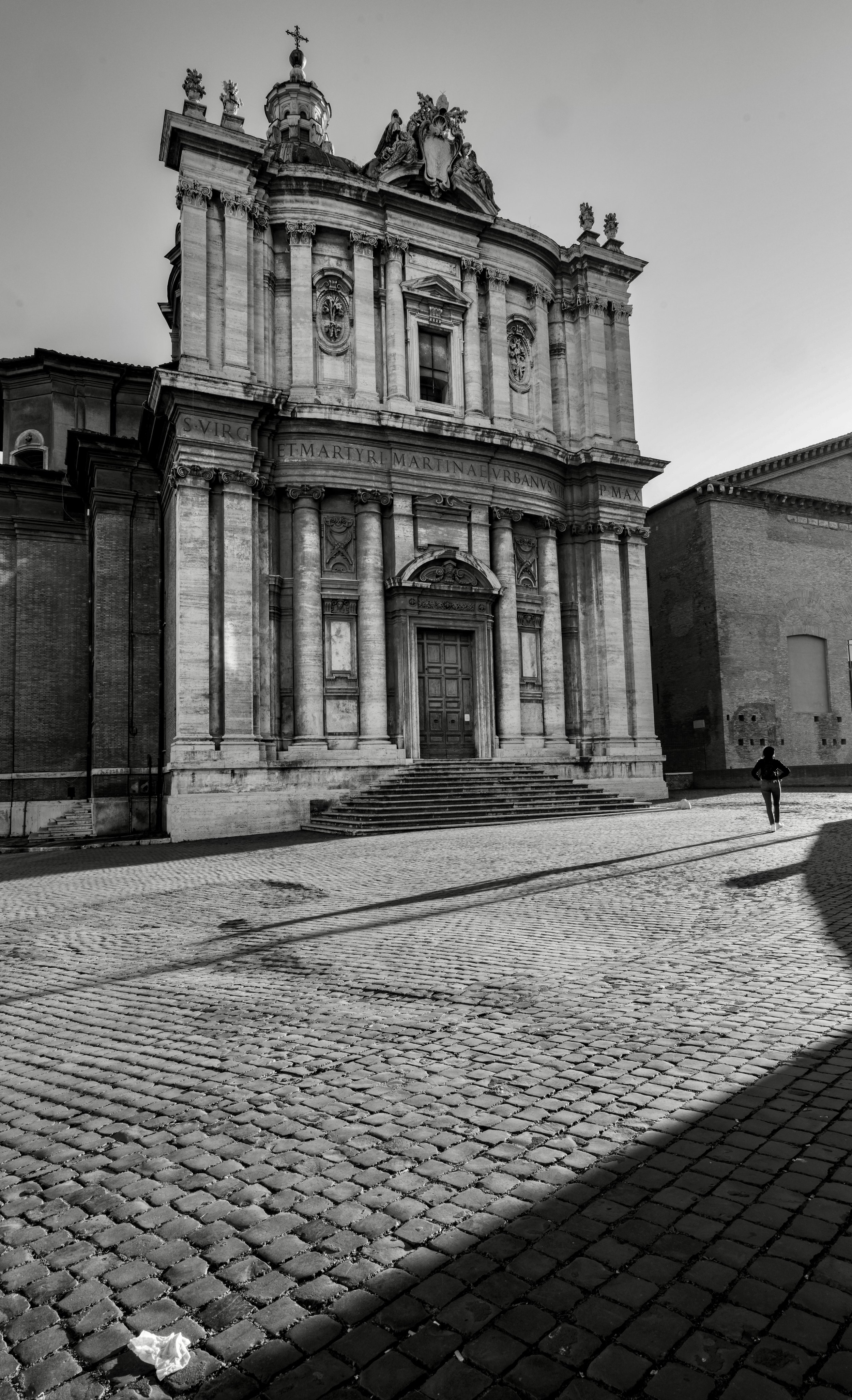 Silhouette Photography Church and Tissue Rome Italy
