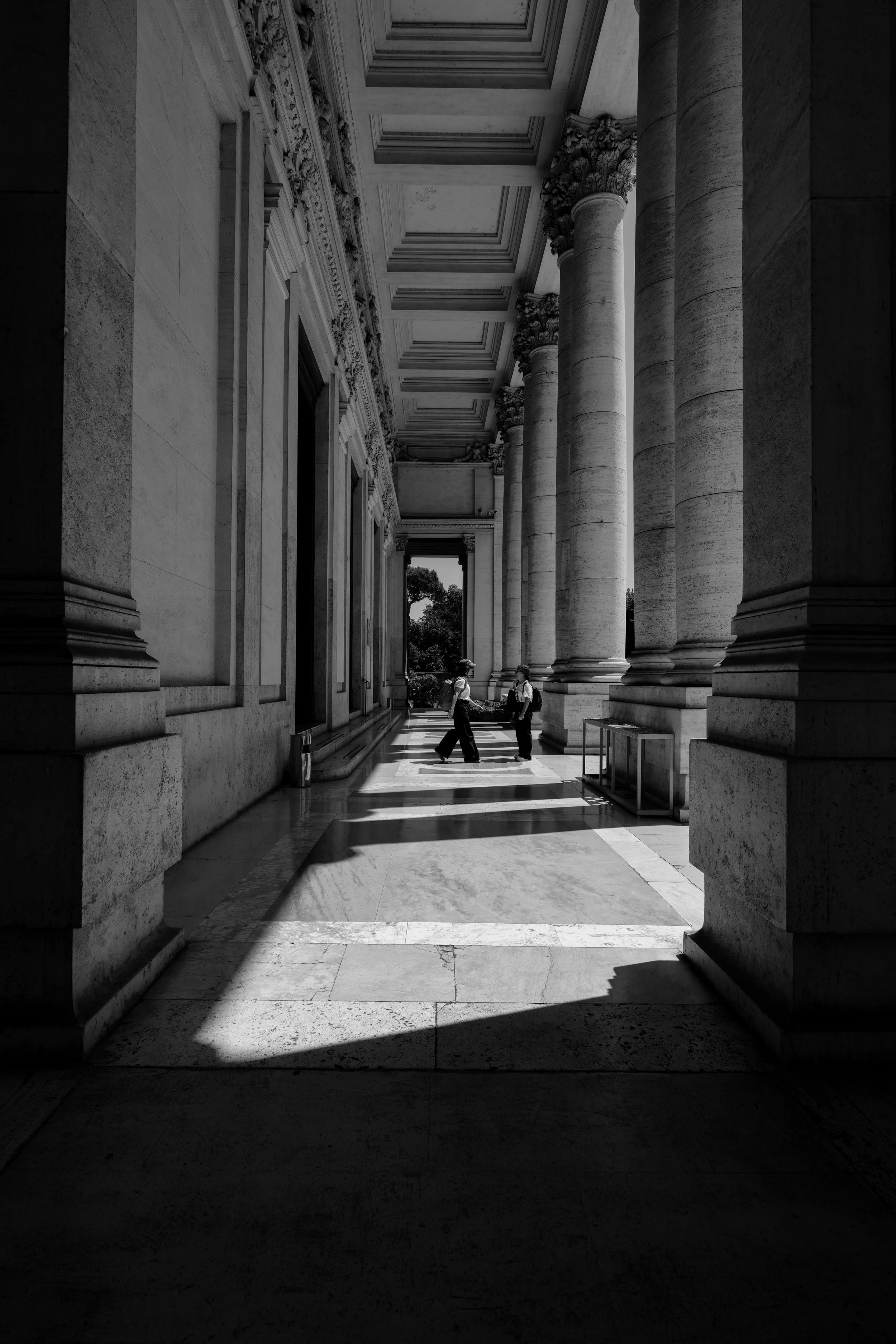 Art Architecture Galleria d_Arte Moderna Rome Italy
