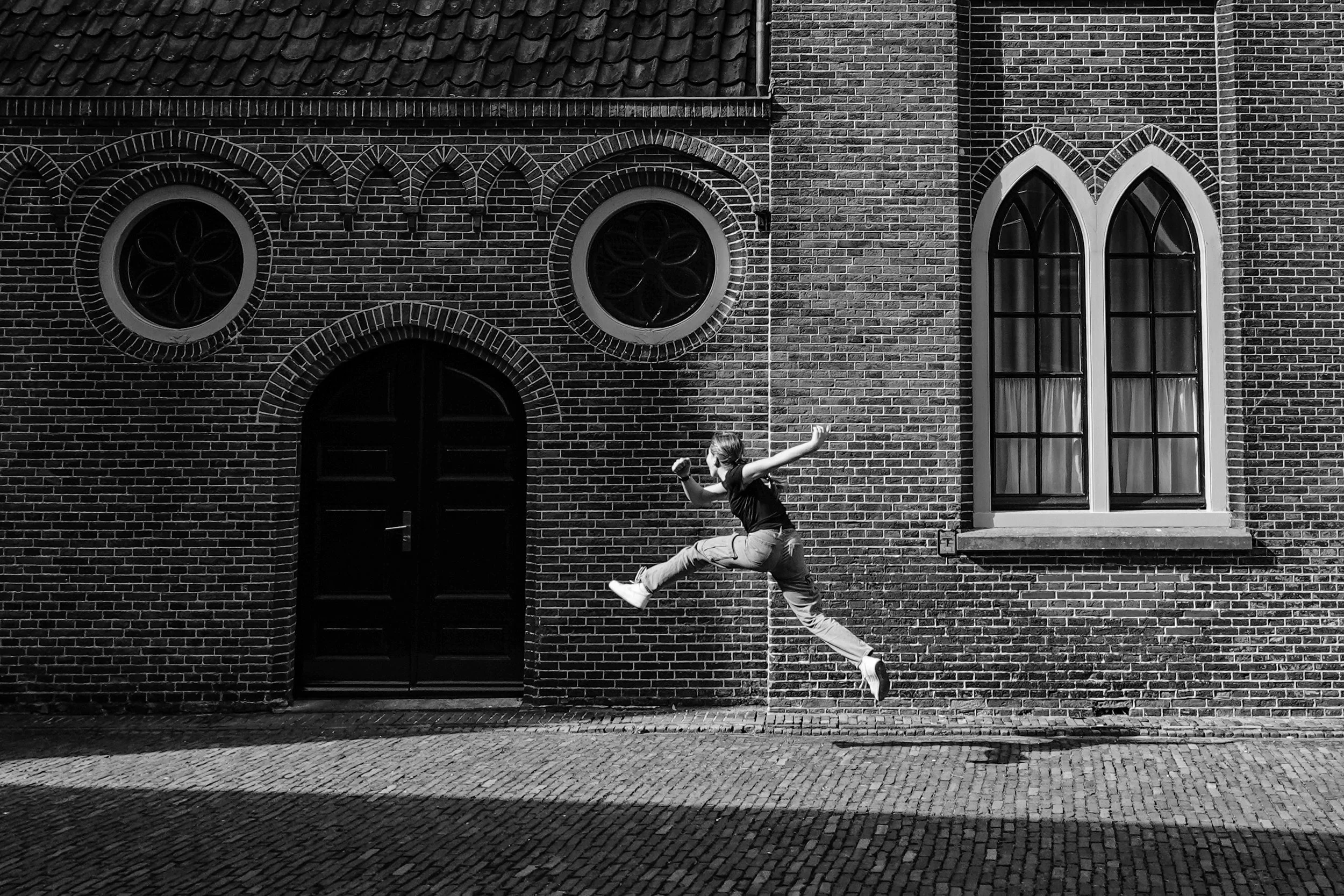 BNW Street Friendly Church Face Jump.JPG