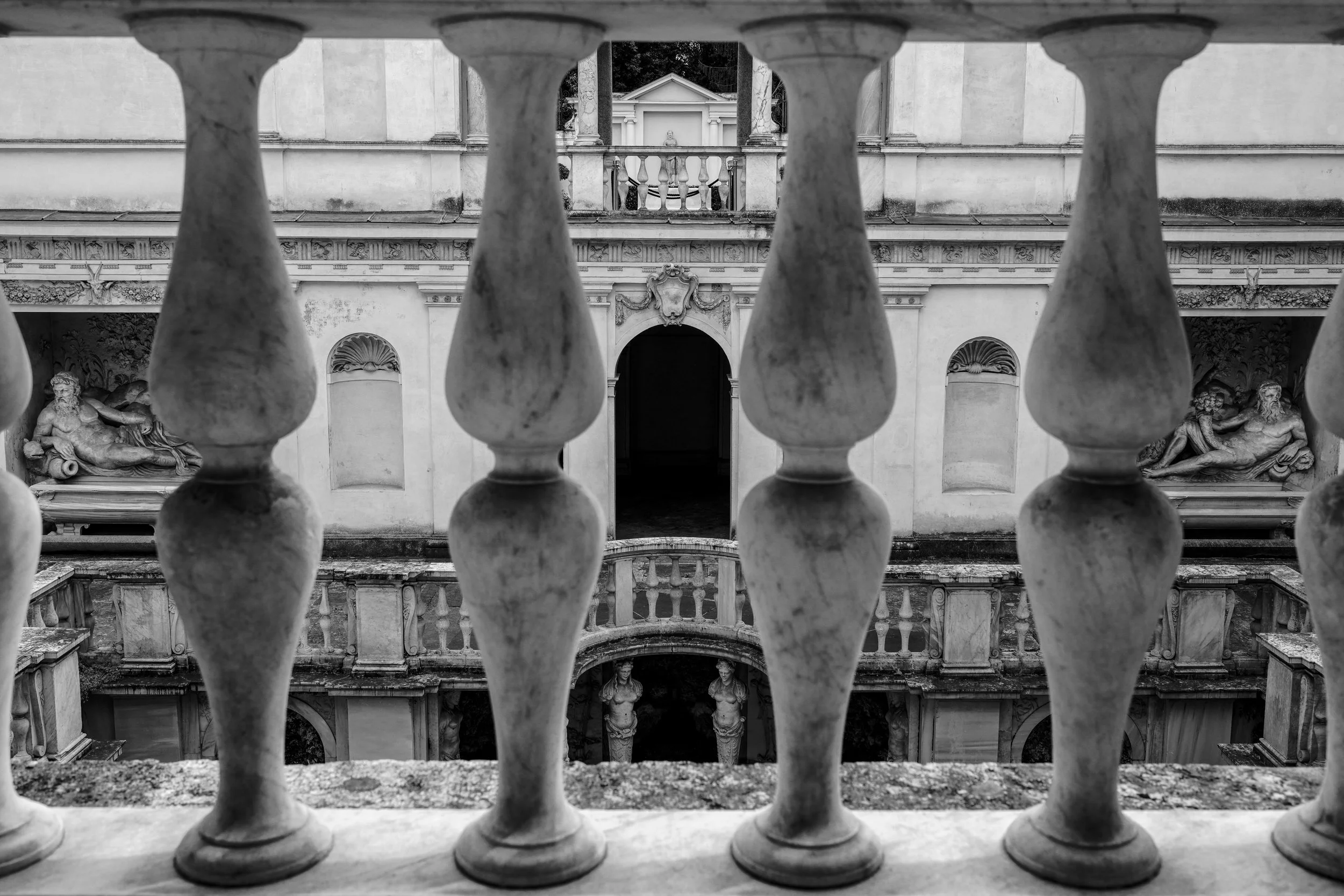 BNW Sculptures Villa Giulia Rome Italy
