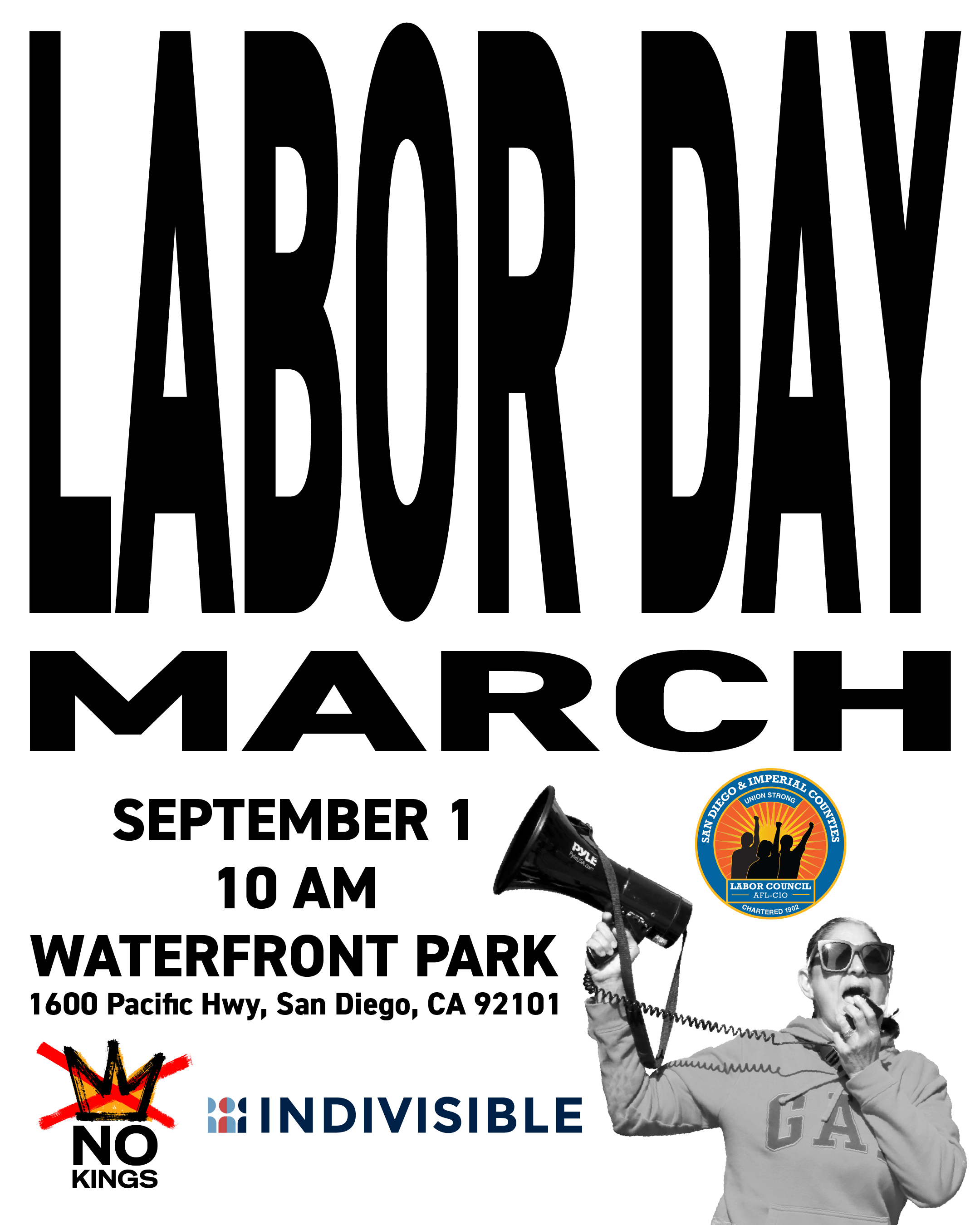 LABOR DAY MARCH!