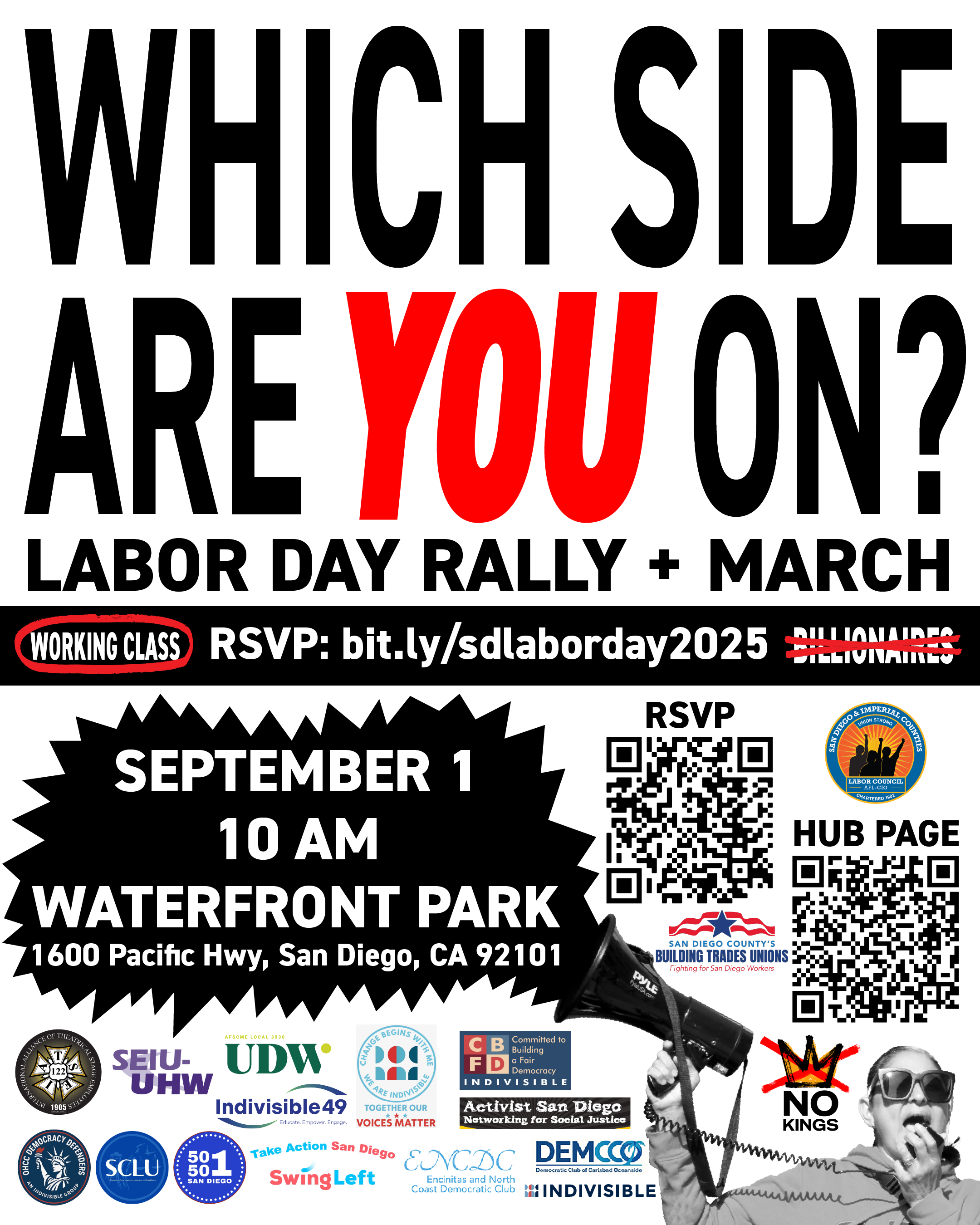 LABOR DAY MARCH!