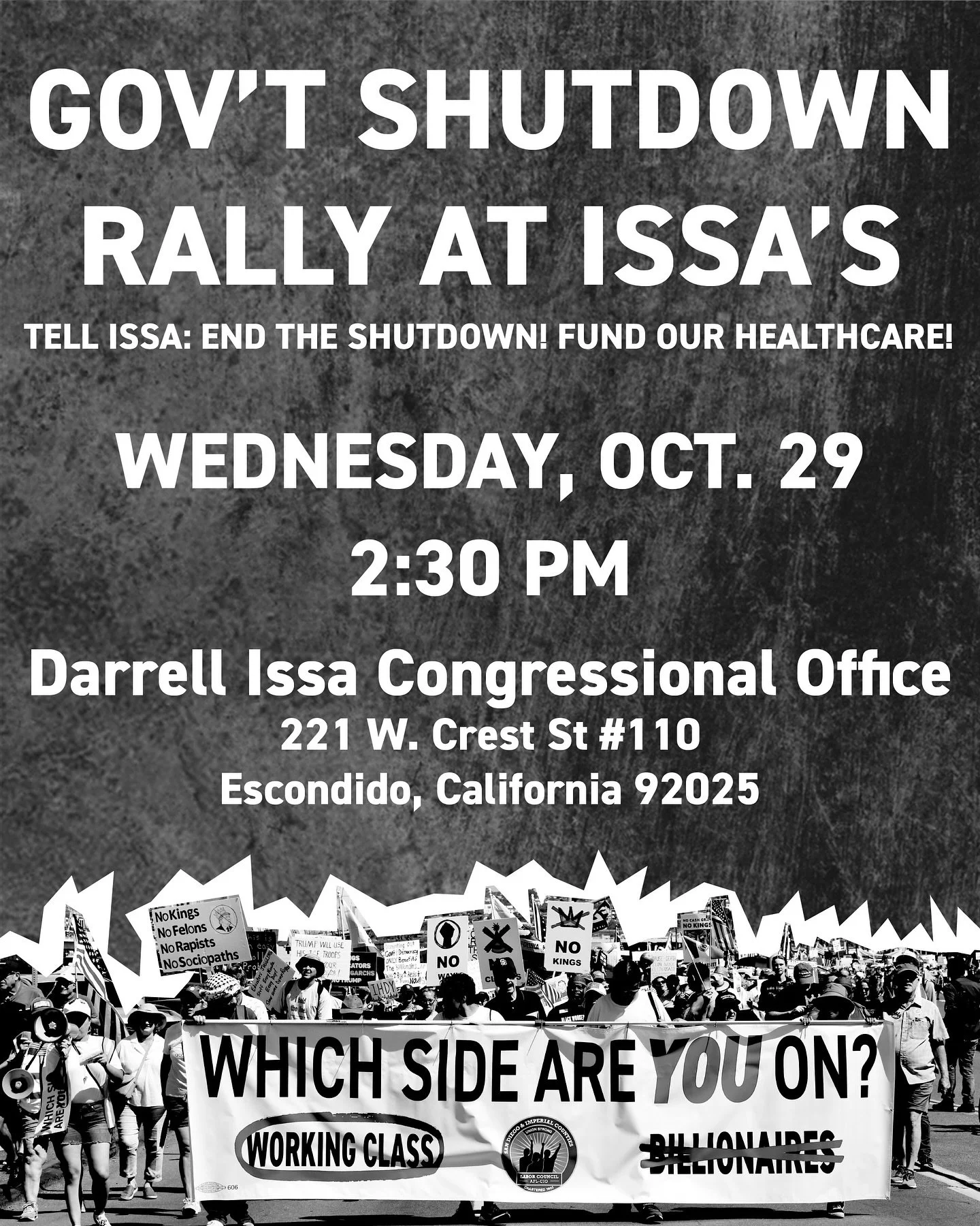 Trump and the GOP have SHUT DOWN the government. Their demand? That Democrats abandon millions of the working class and let their healthcare expire.
This is a cruel political game with our lives. While federal workers go unpaid, Republicans are hold