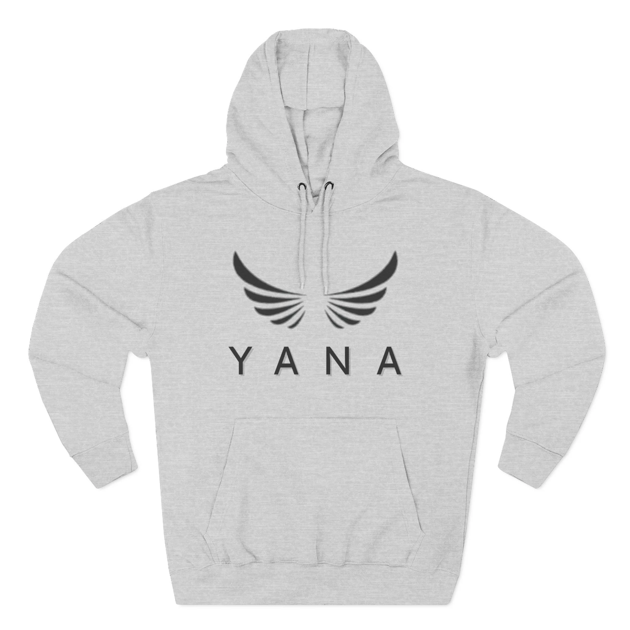 YANA Logo "Rooted" Hoodie – Unisex Minimalist Fleece Pullover