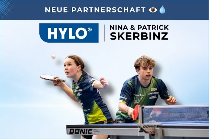HYLO® ist neuer Premium-Partner von Nina und Patrick Skerbinz