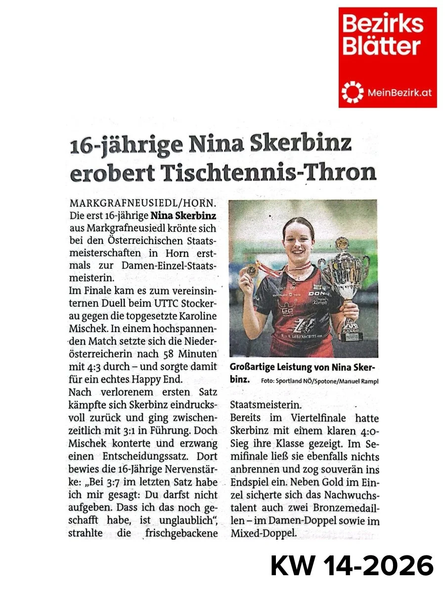 Bezirksblatt Gänserndorf KW 14-2026