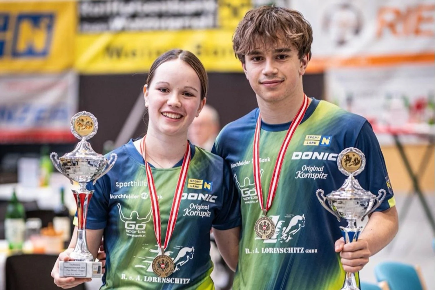 Staatsmeisterschaften 2026: Bronze für Nina & Patrick Skerbinz im Mixed-Doppel