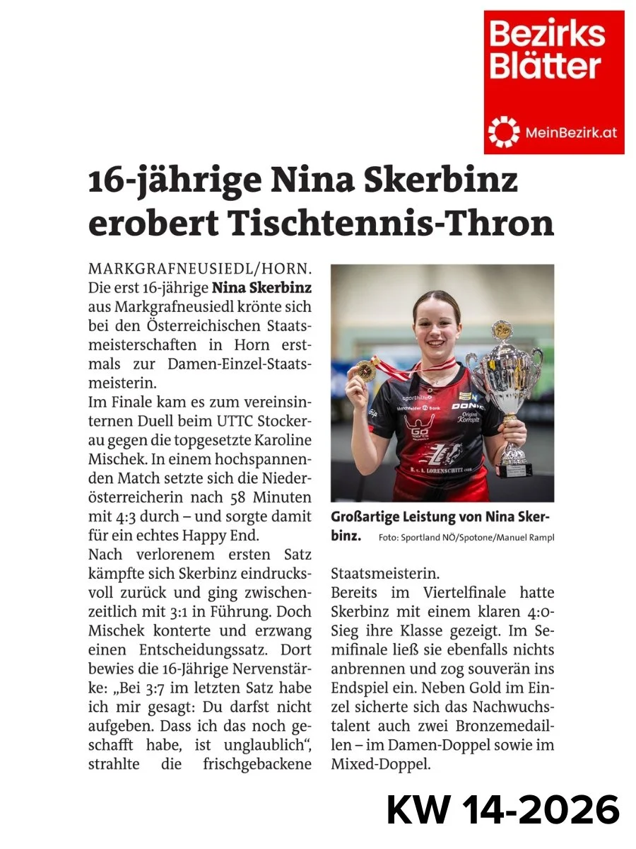 Bezirksblatt Gänserndorf KW 14-2026