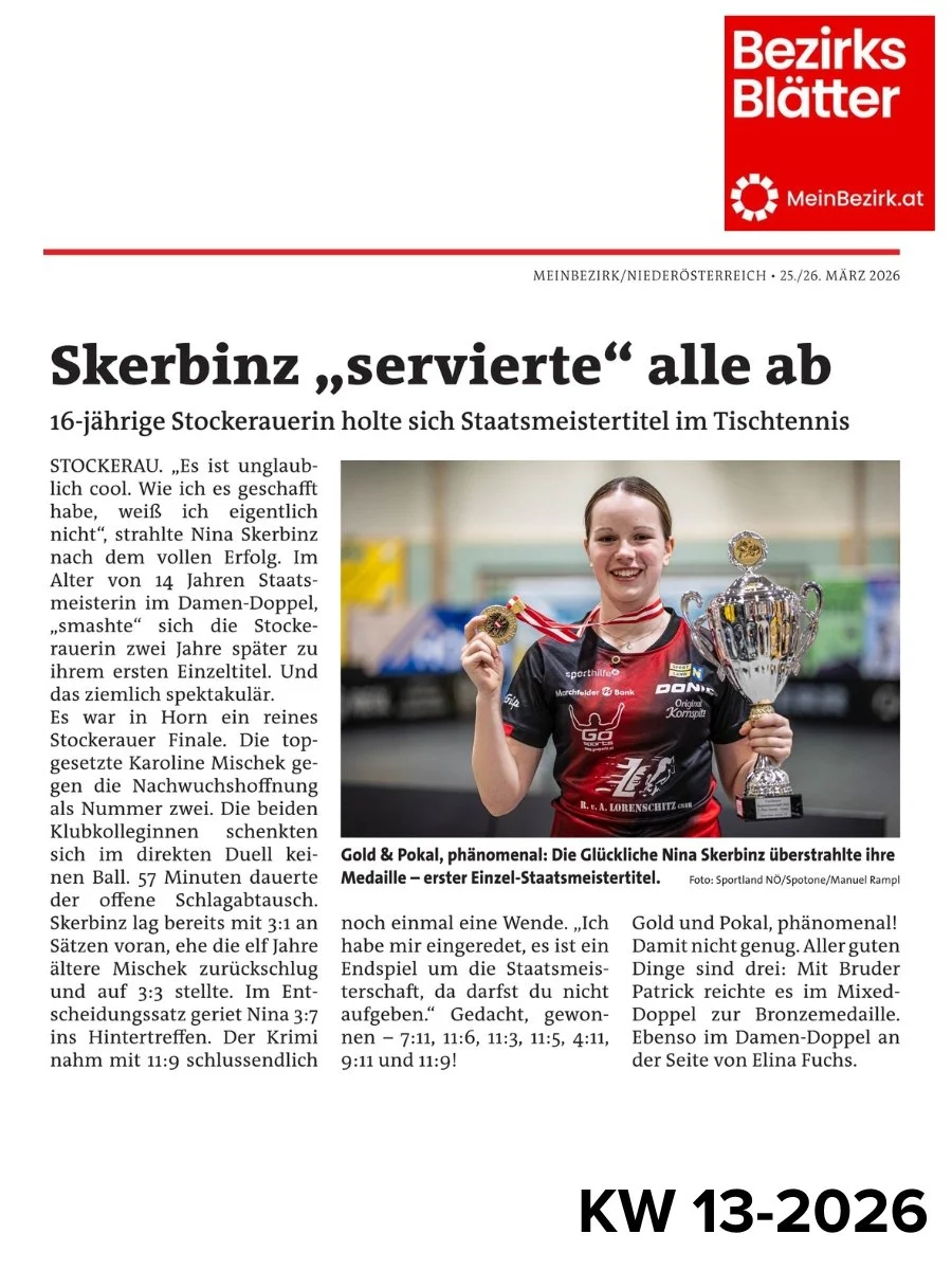 Bezirksblatt Korneuburg KW 13-2026