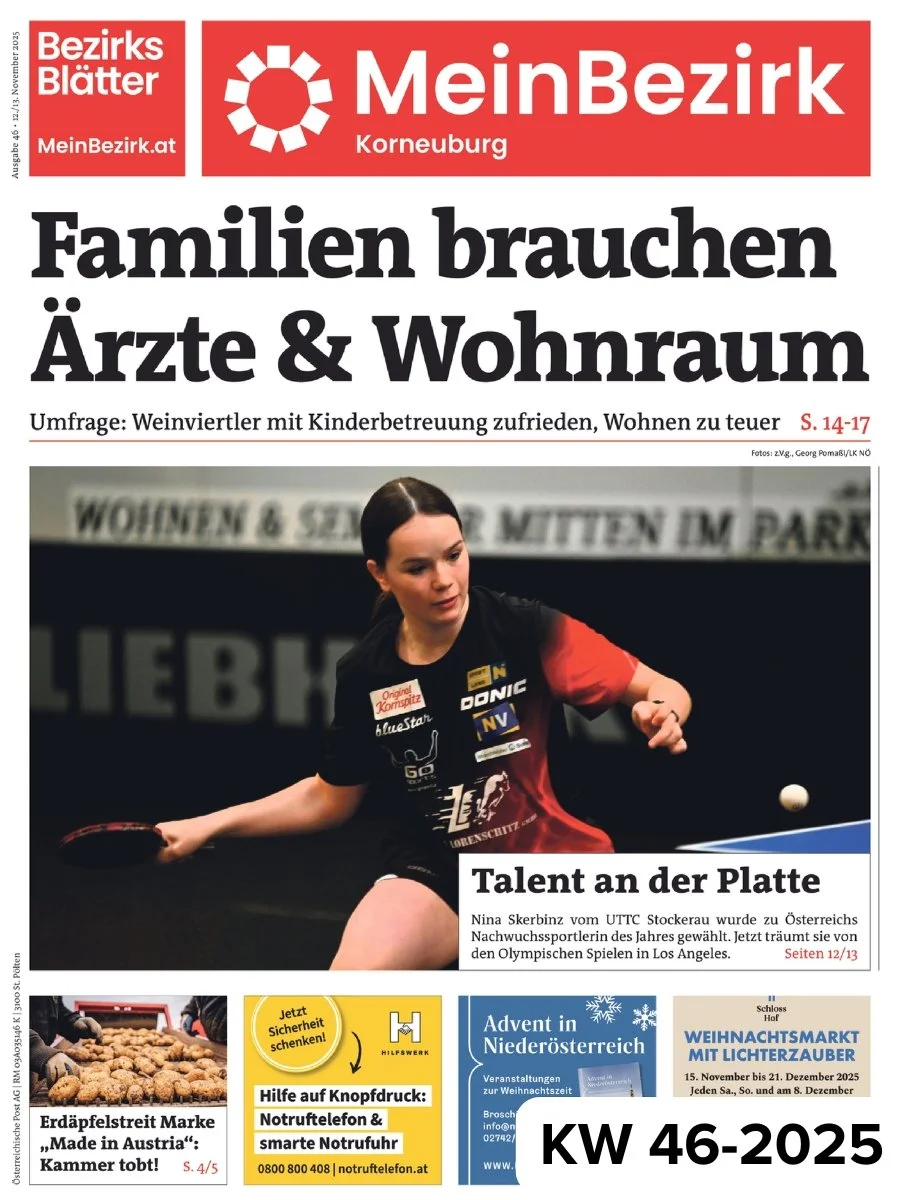 Bezirksblatt Korneuburg KW 46-2025