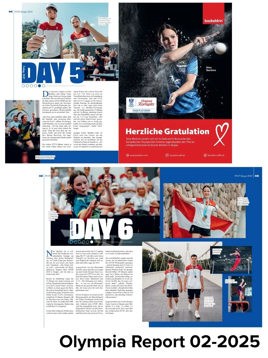 Olympia Report 2-2025 - Nina Skerbinz EYOF