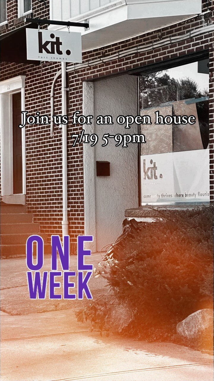 We are entering our final week of renovations! Be the first to see your new salon next Friday, 7/19 from 5-9pm during our Open House! Who’s stopping by? 🙋‍♀️