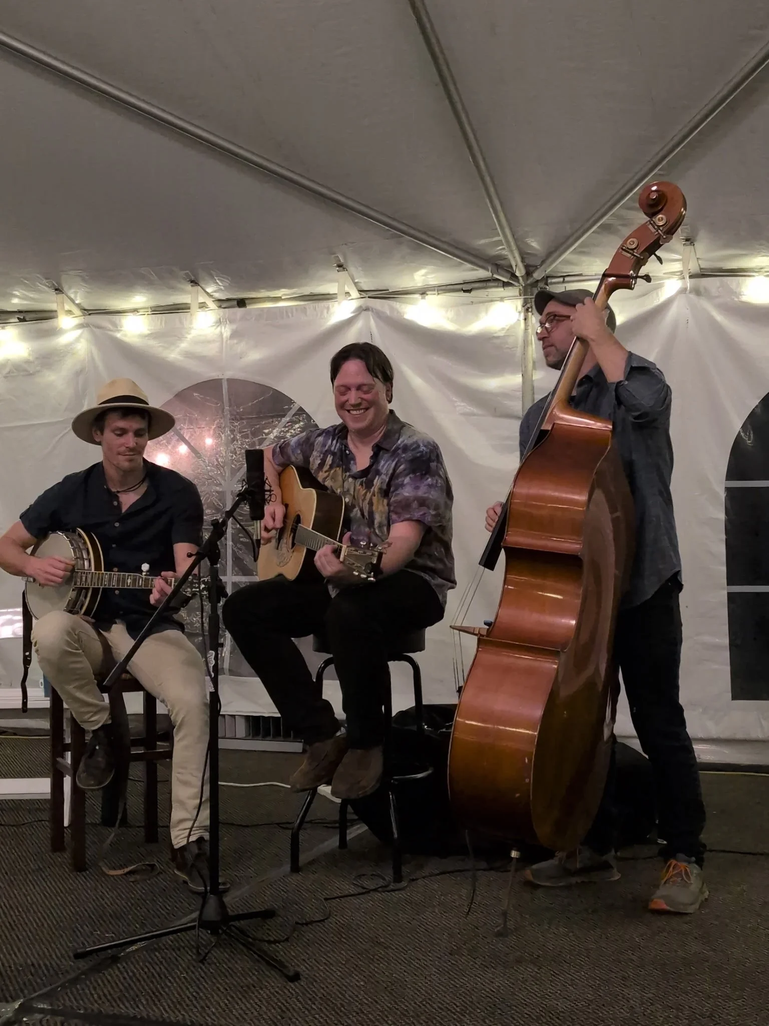 The Front Porch Swingers at Portland Hostel 
