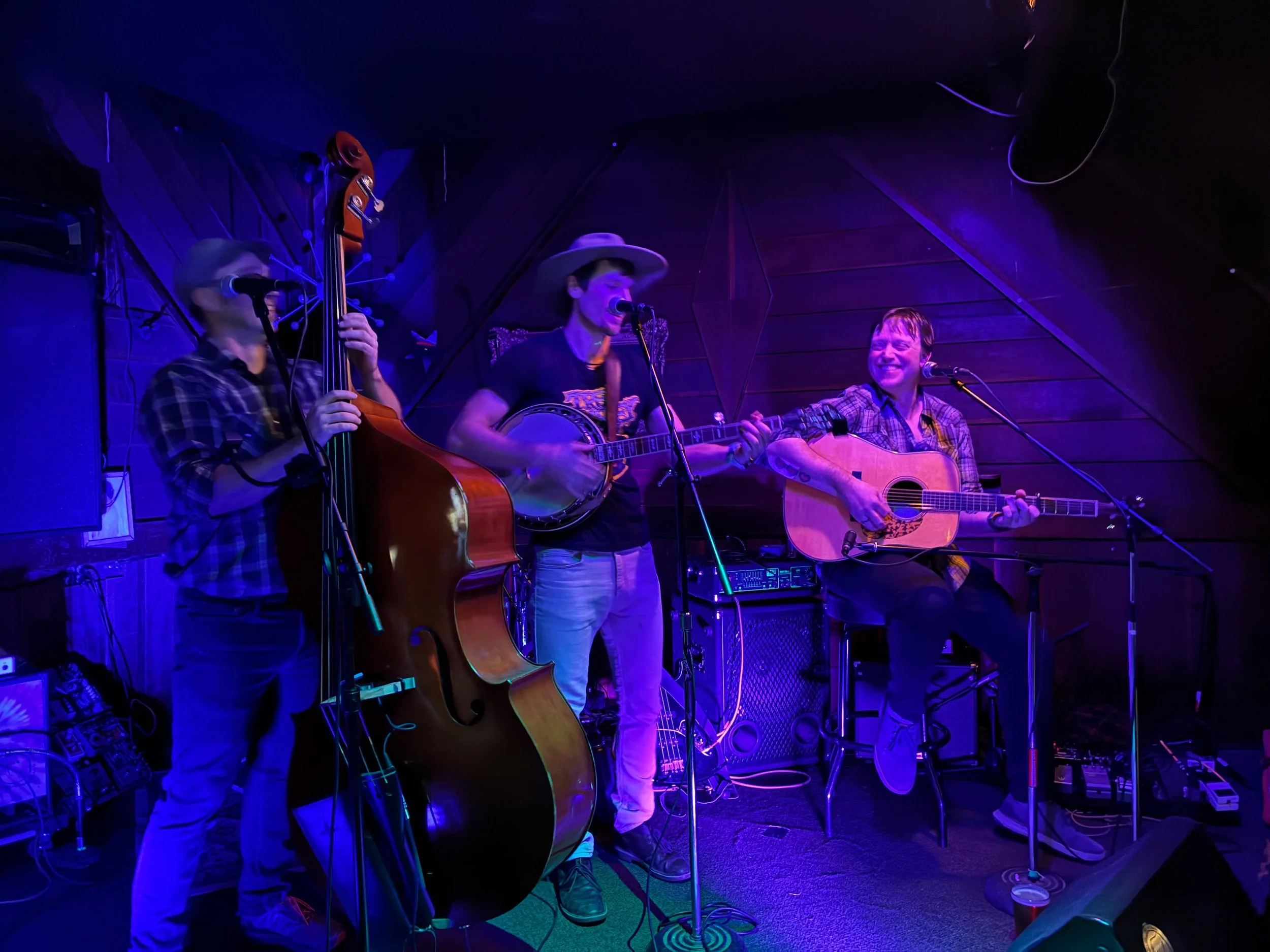 Front Porch Swingers at Amaterra Winery