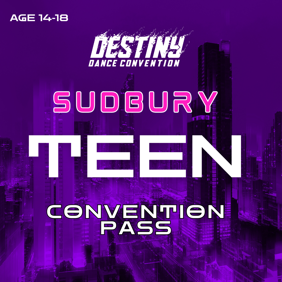 NOV 7 | SUDBURY | TEEN PASS CONVENTION