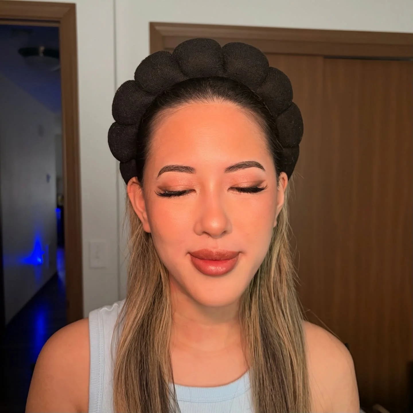 Sweet little glam sesh for a sweet girl on a day out in the city ✨🐰